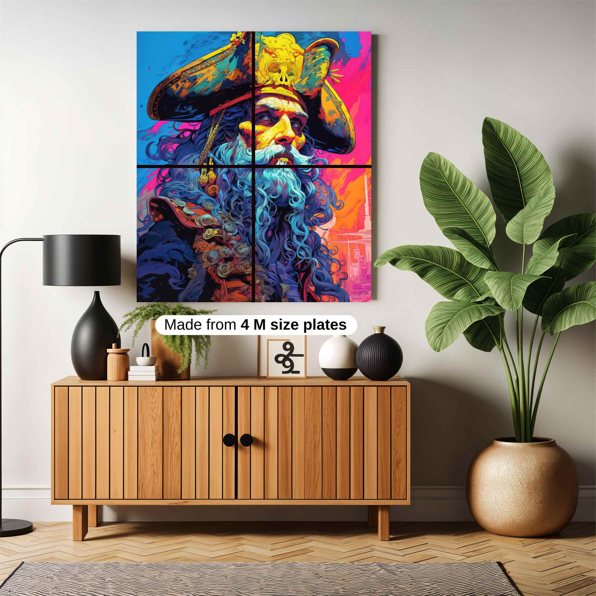 Blackbeard Enigmatic Safe Wall Magnetic / M