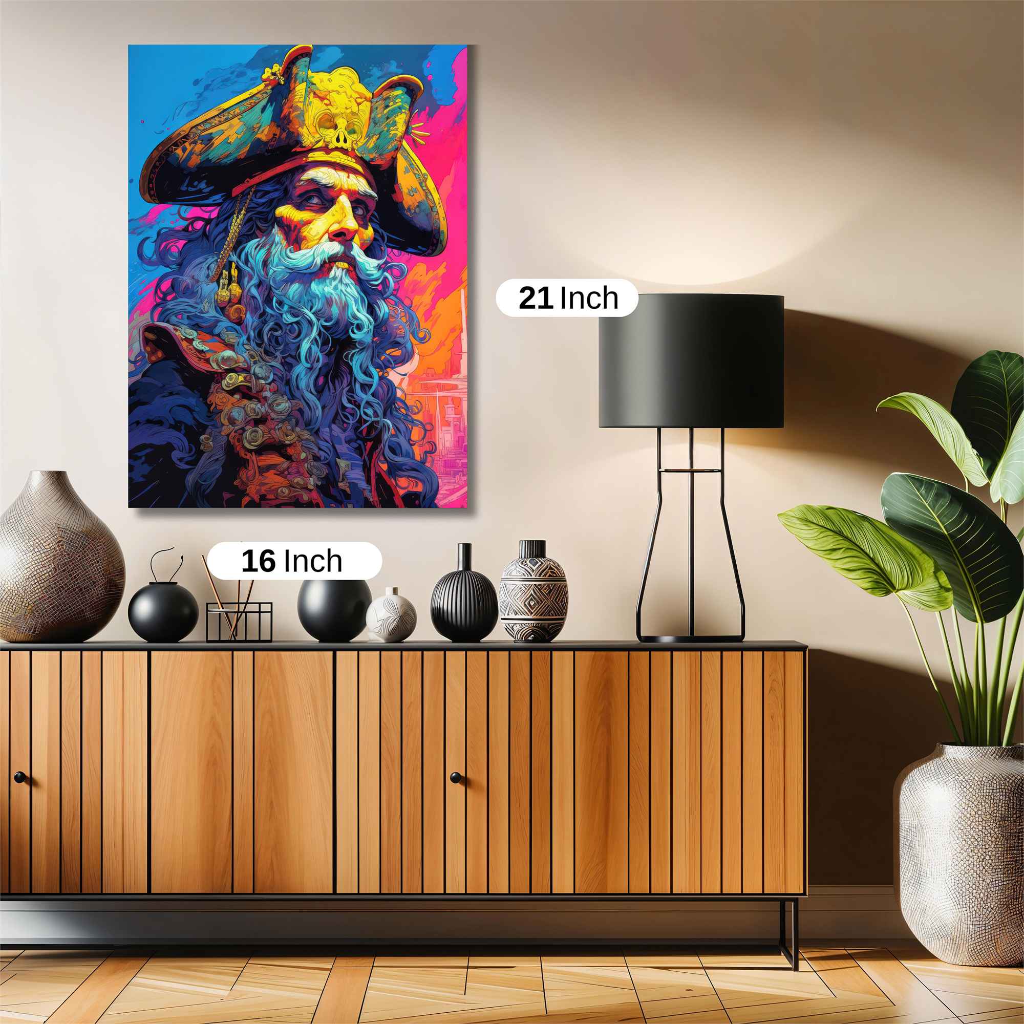 Blackbeard Enigmatic Safe Wall Magnetic / M