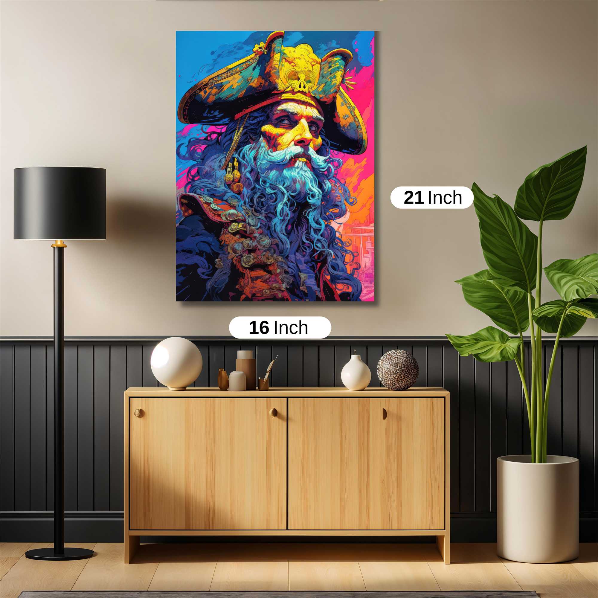 Blackbeard Enigmatic Safe Wall Magnetic / M