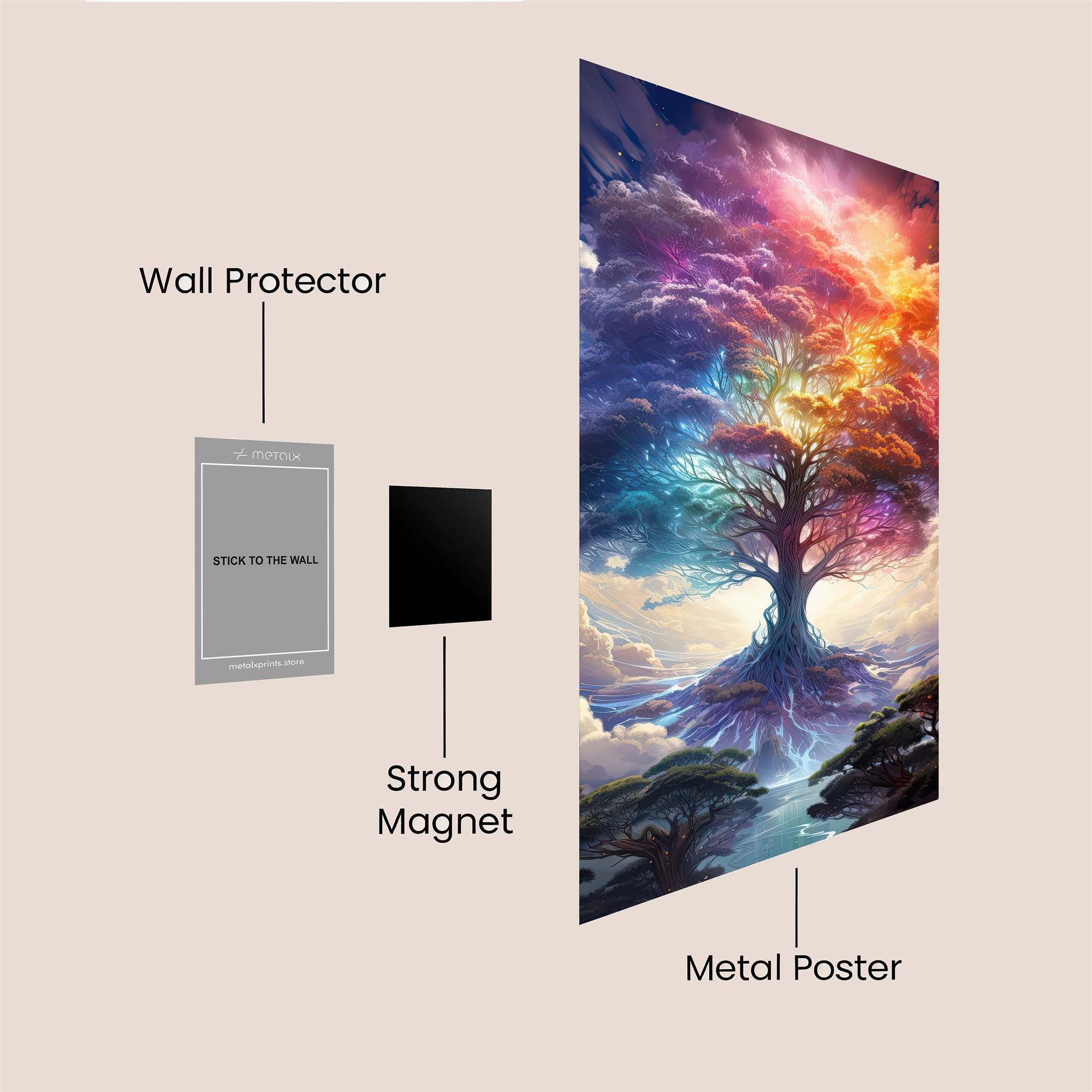 Yggdrasil Radiant Safe Wall Magnetic / M