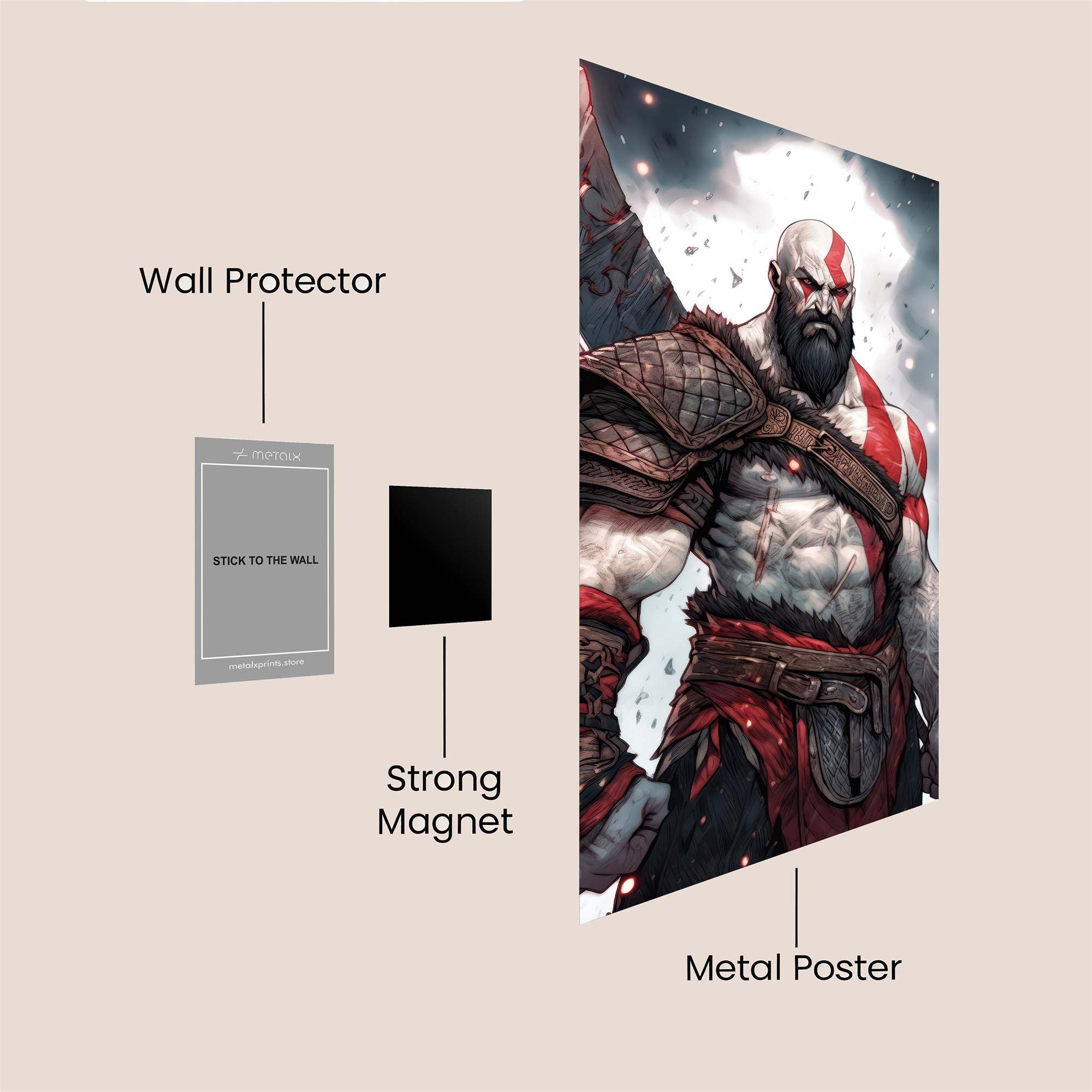 Kratos Resolute Safe Wall Magnetic / M