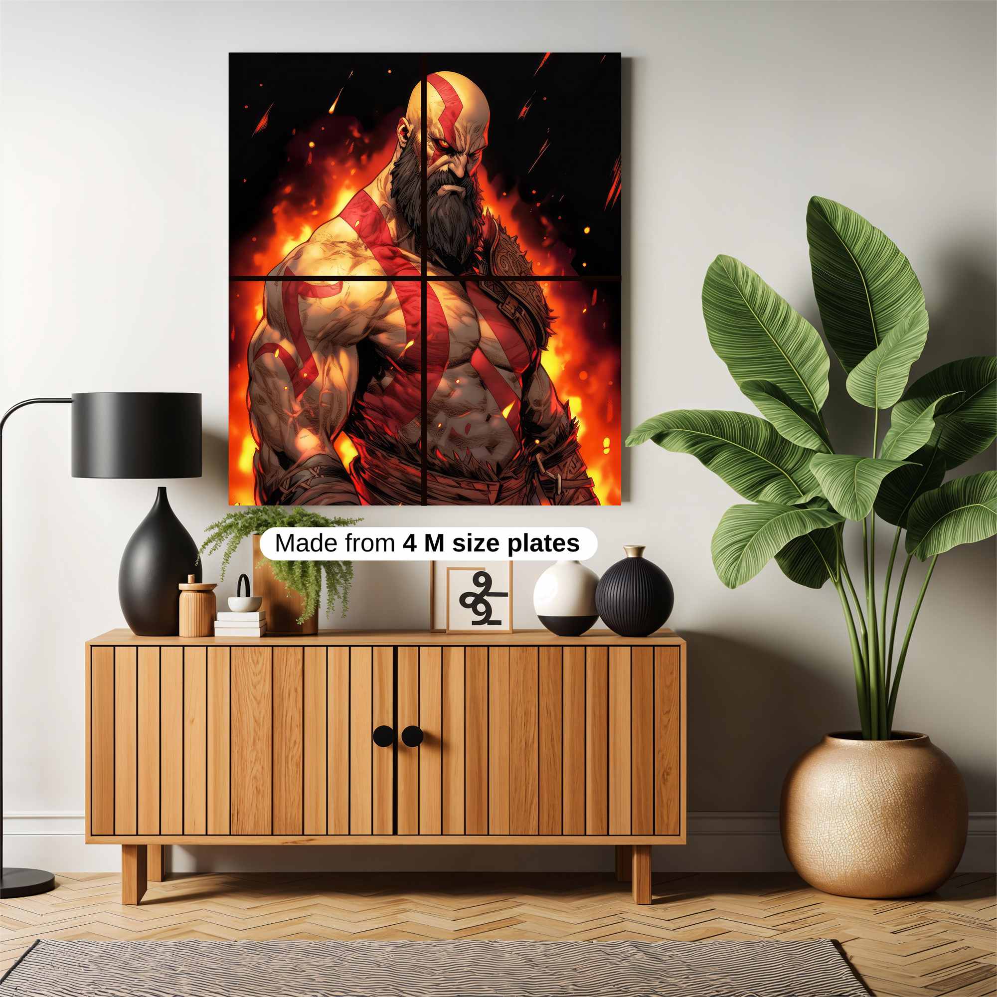 Kratos Fiery Safe Wall Magnetic / M