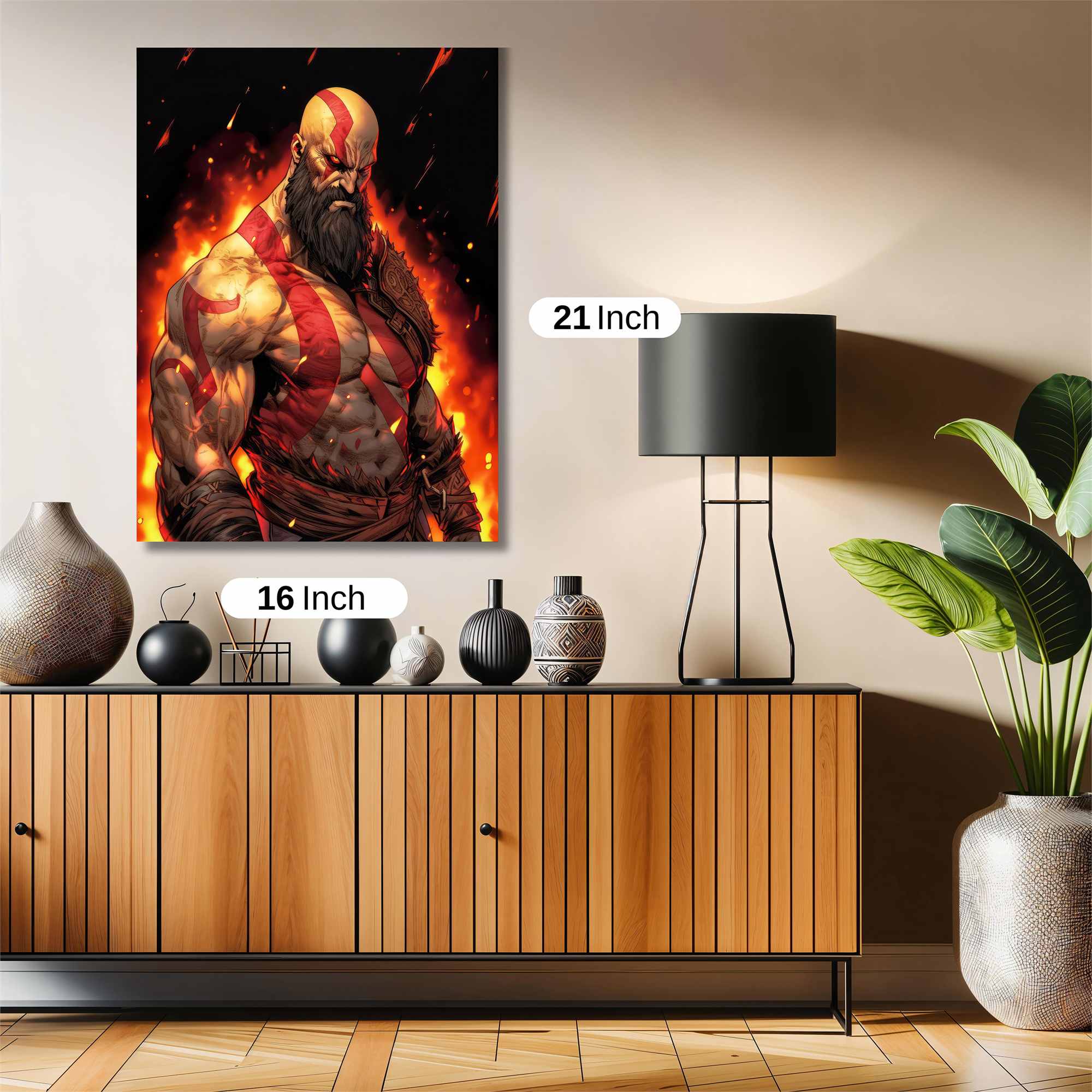 Kratos Fiery Safe Wall Magnetic / M
