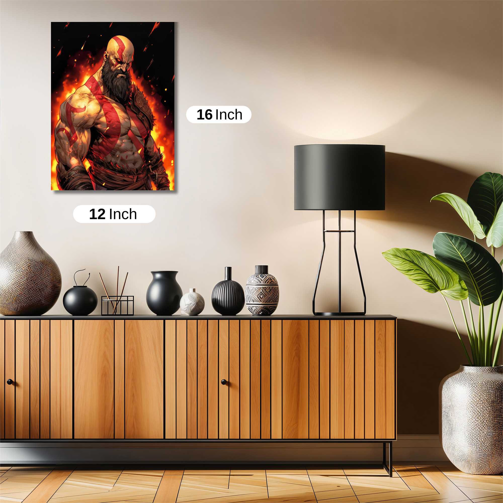 Kratos Fiery Safe Wall Magnetic / M