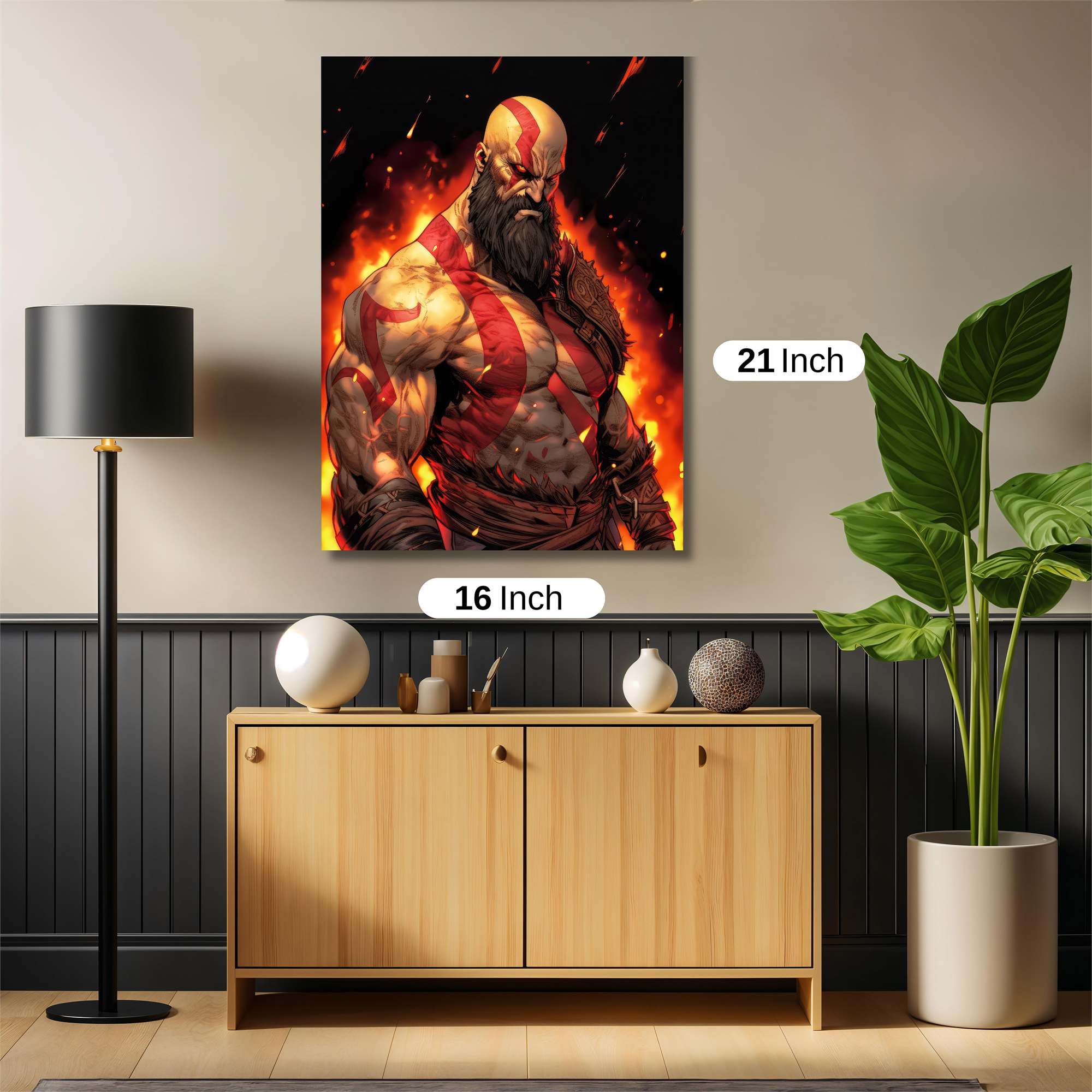 Kratos Fiery Safe Wall Magnetic / M