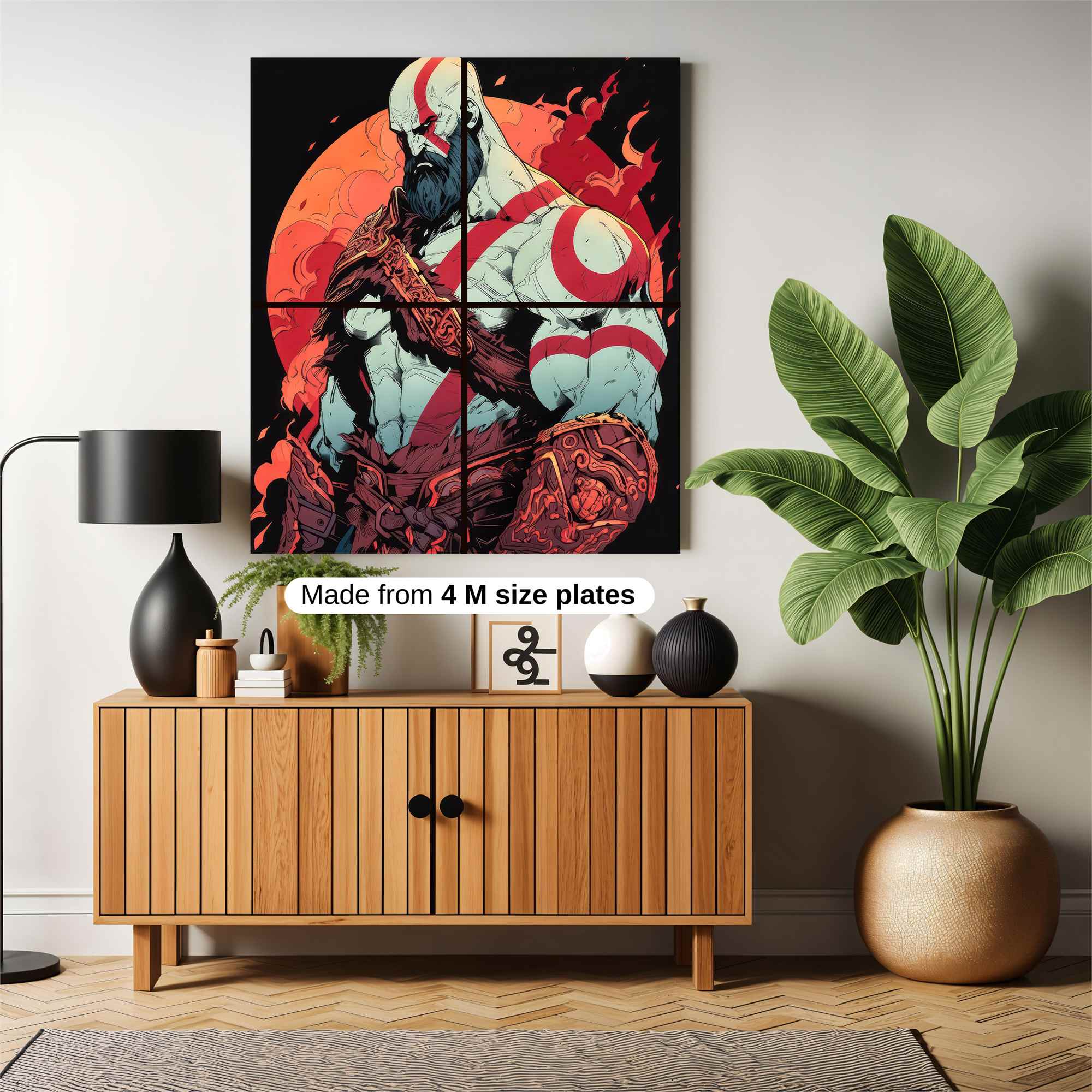 Kratos Fiery Safe Wall Magnetic / M