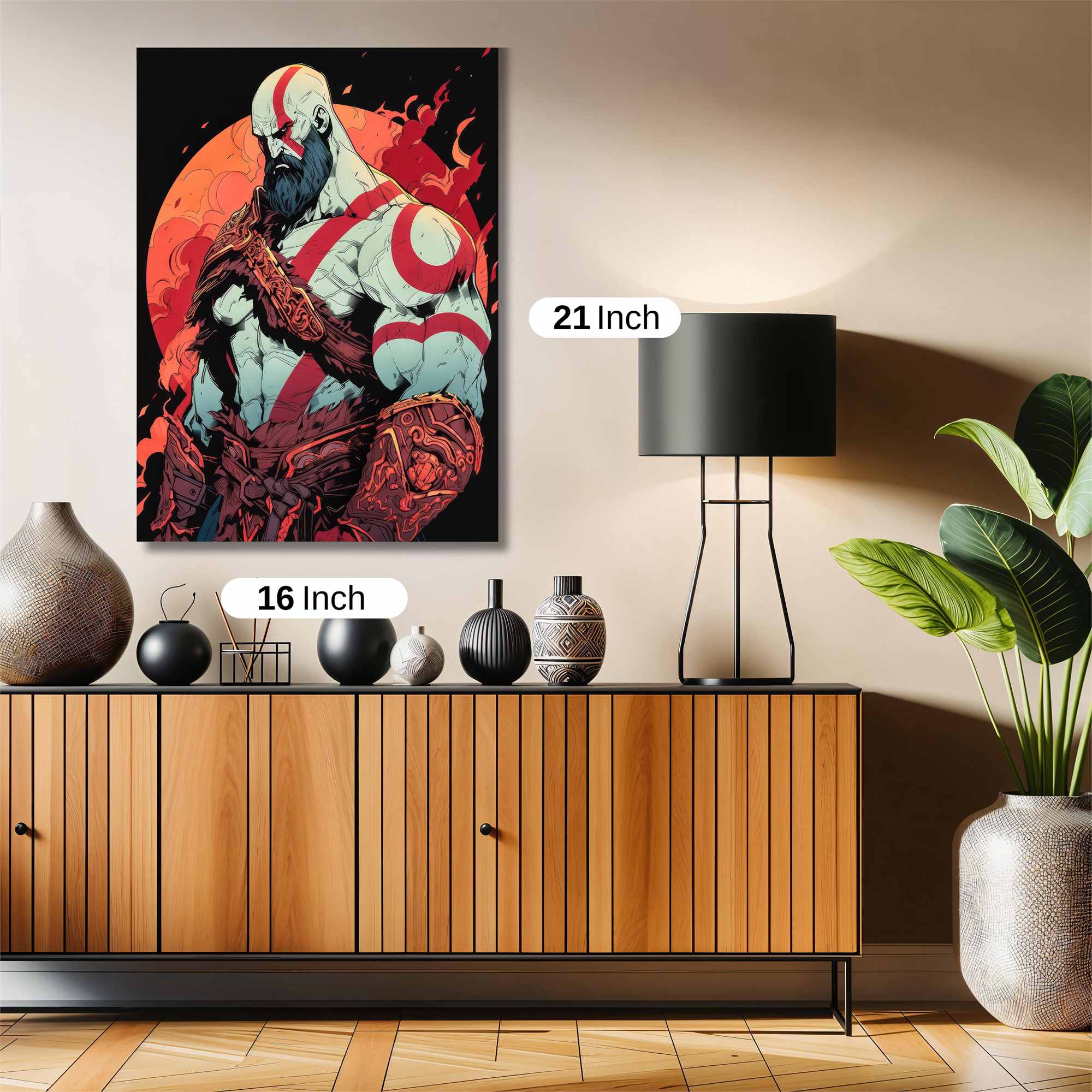 Kratos Fiery Safe Wall Magnetic / M