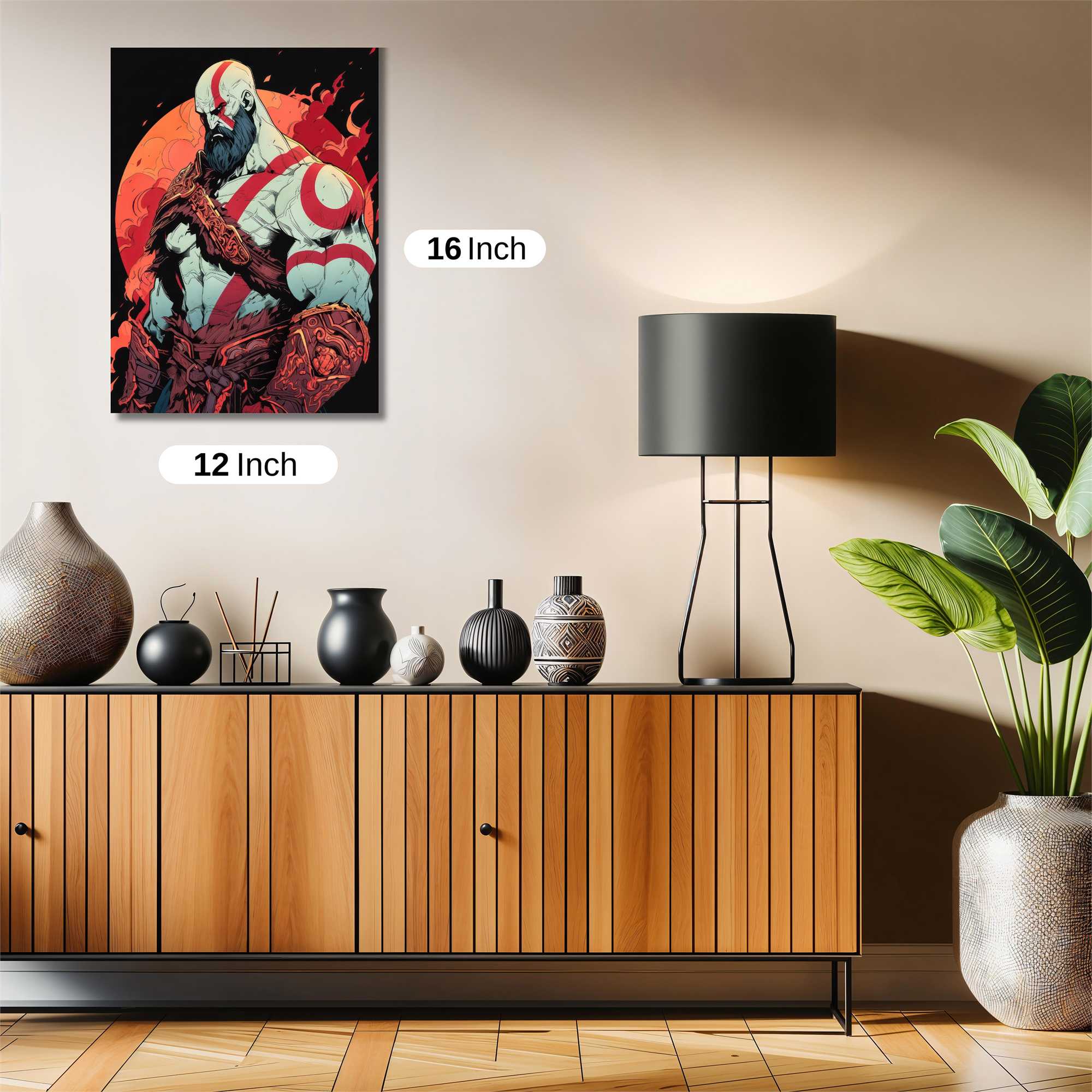 Kratos Fiery Safe Wall Magnetic / M