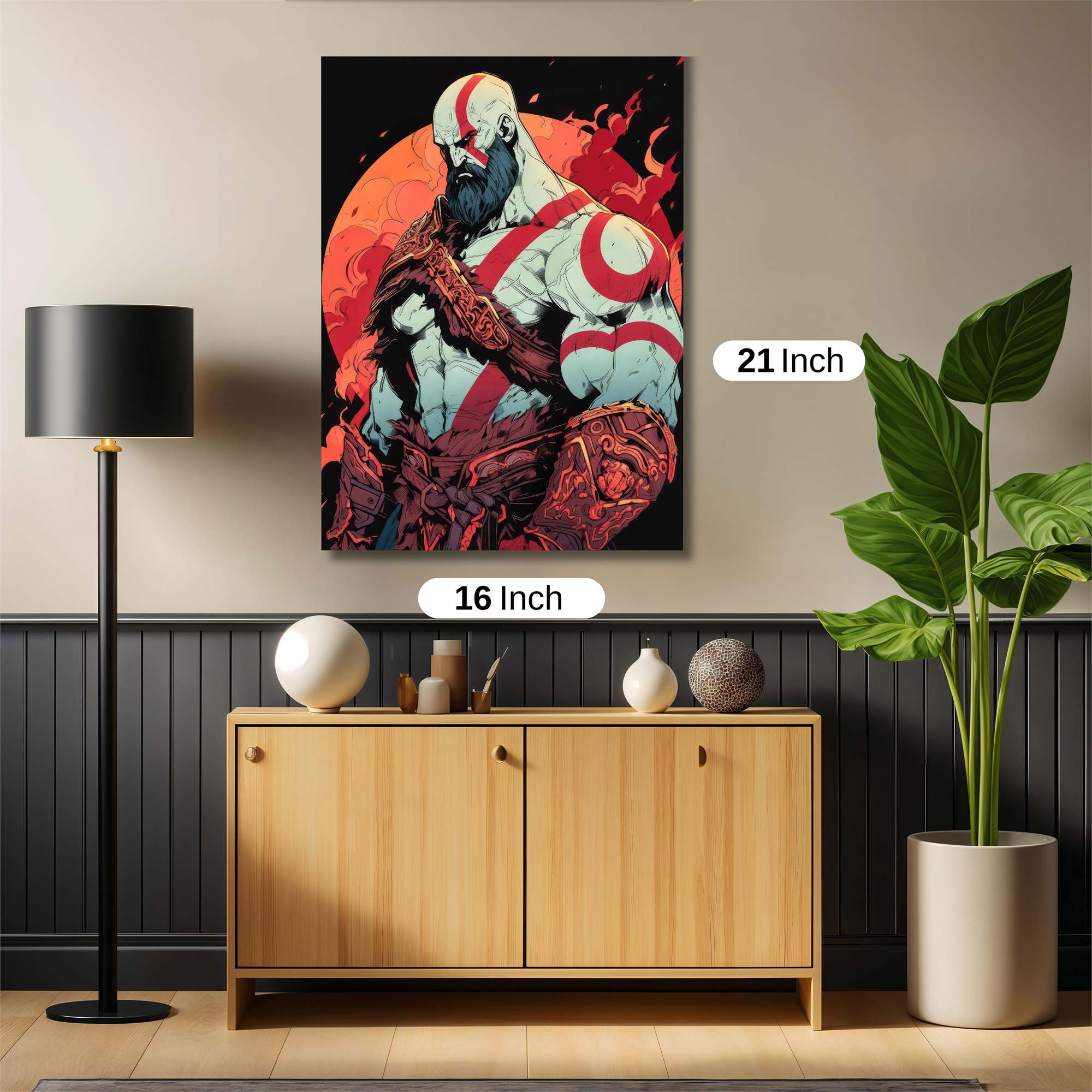 Kratos Fiery Safe Wall Magnetic / M