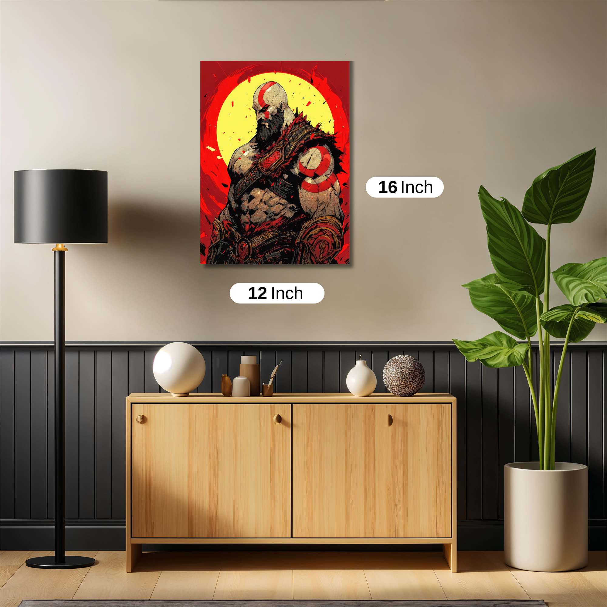Kratos Ferocious Safe Wall Magnetic / M