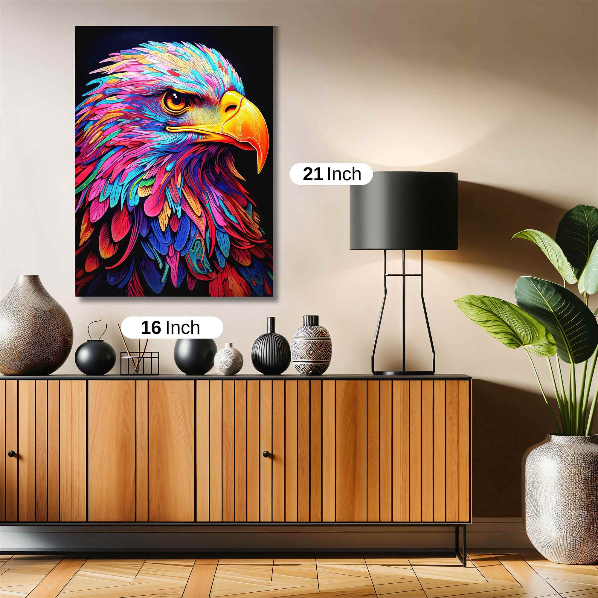 Eagle Vibrance Safe Wall Magnetic / M