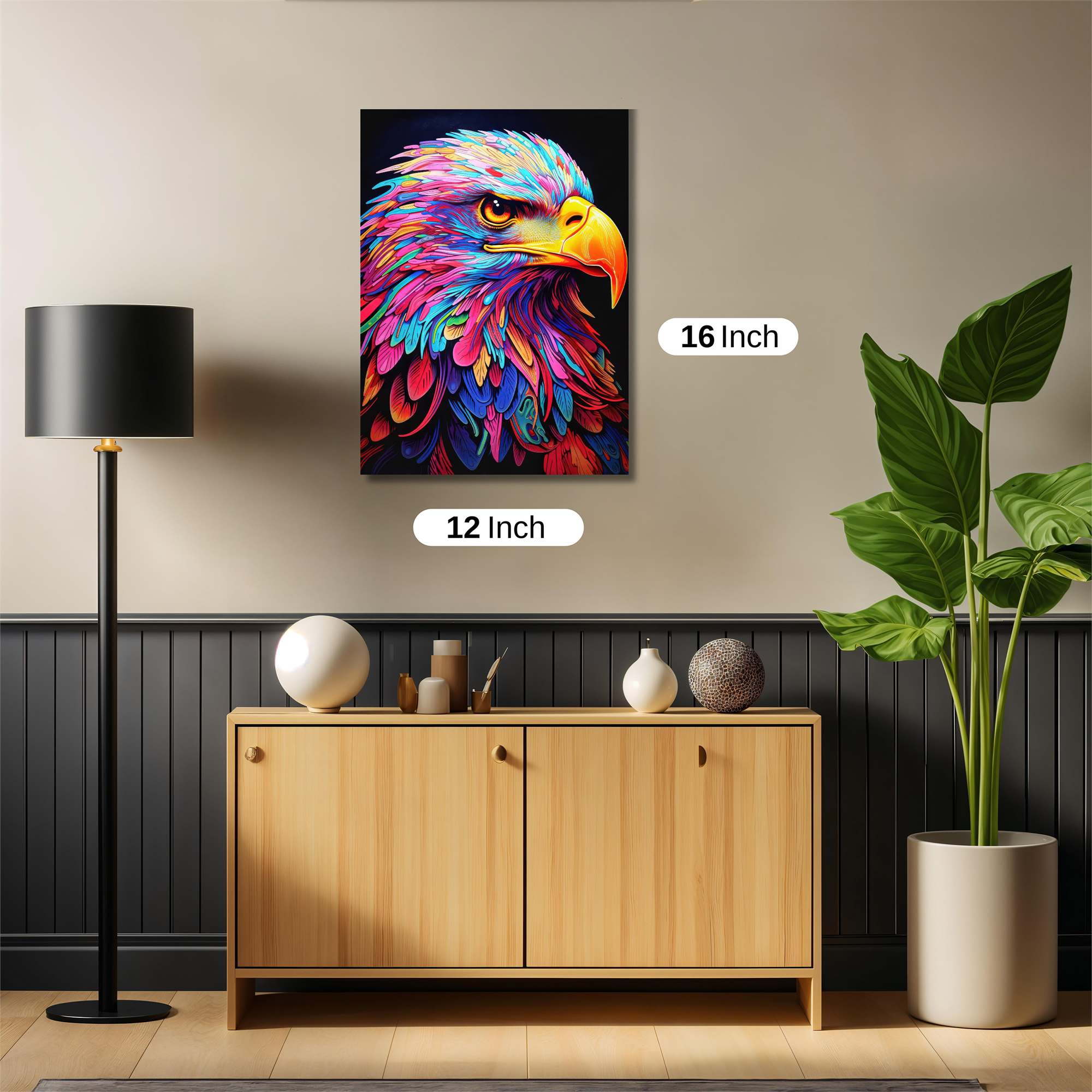 Eagle Vibrance Safe Wall Magnetic / M