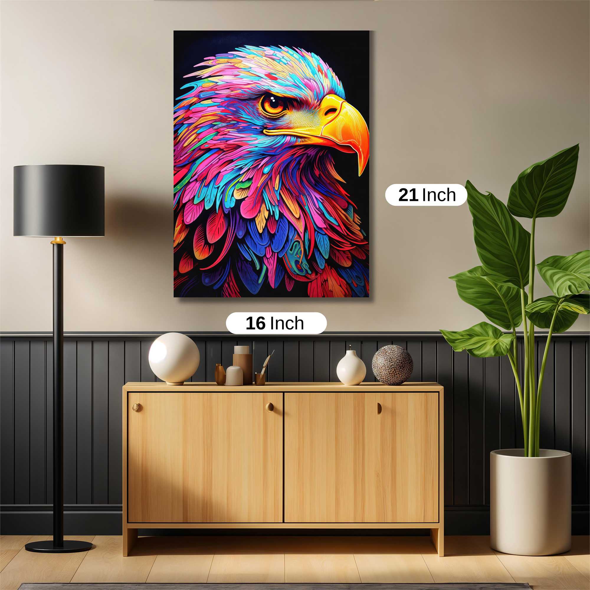Eagle Vibrance Safe Wall Magnetic / M