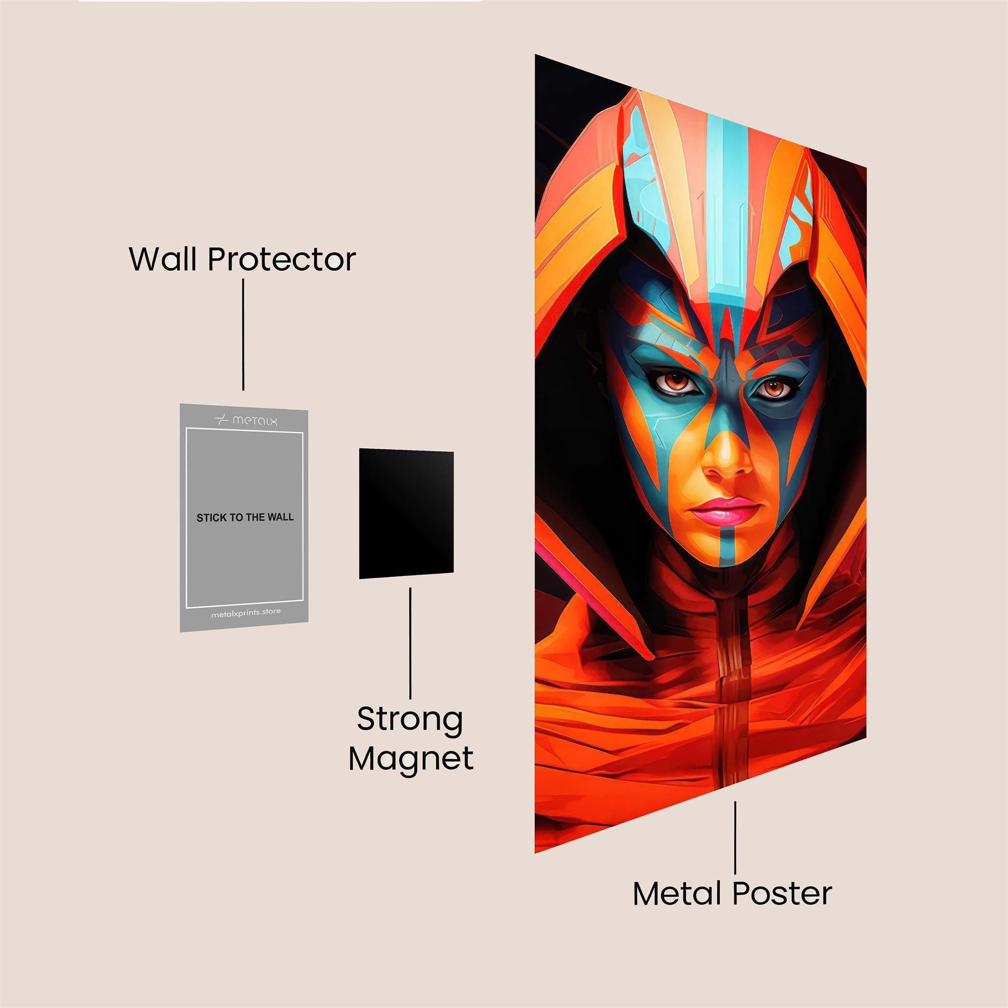 Mystic Enigma Safe Wall Magnetic / M
