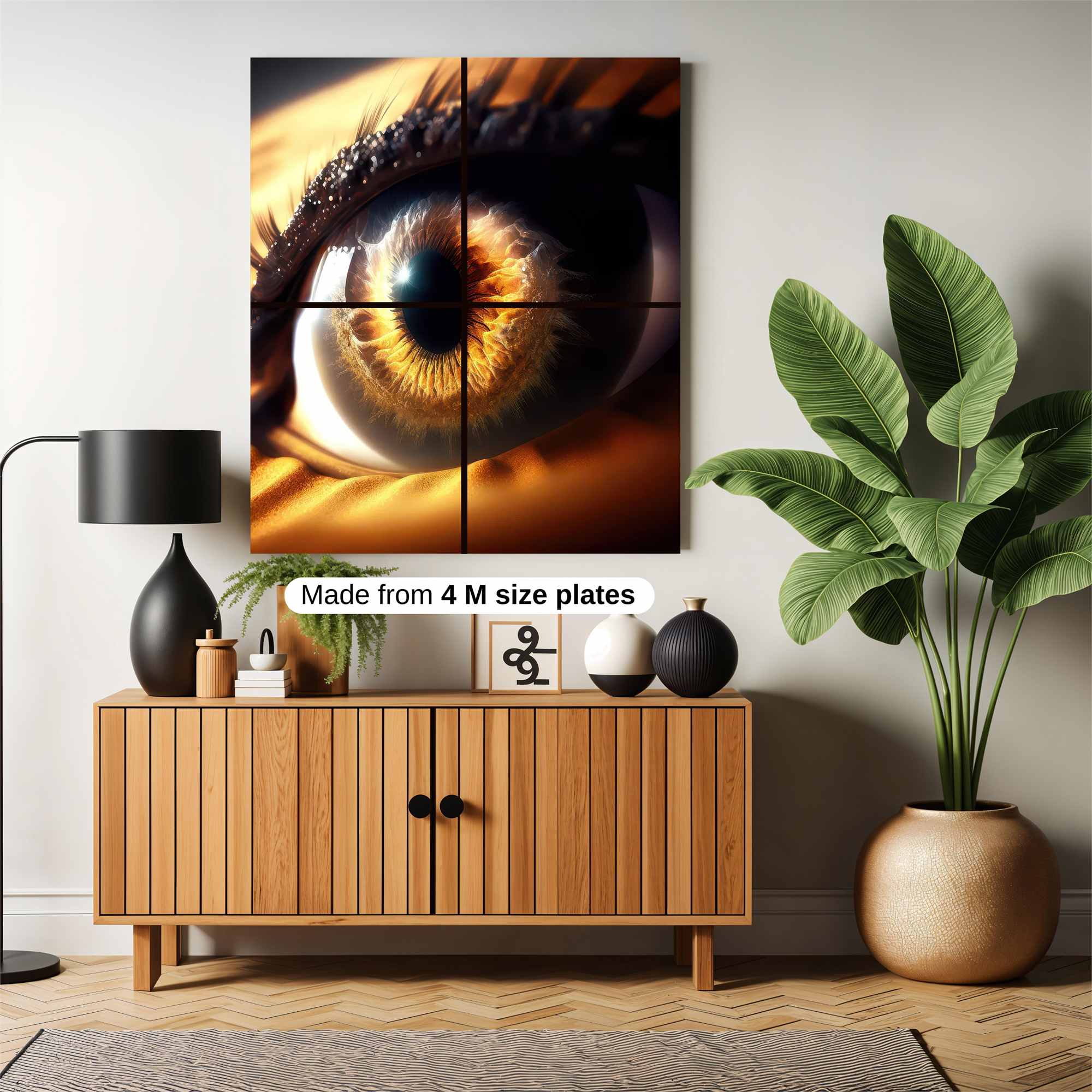 Golden Gaze Safe Wall Magnetic / M