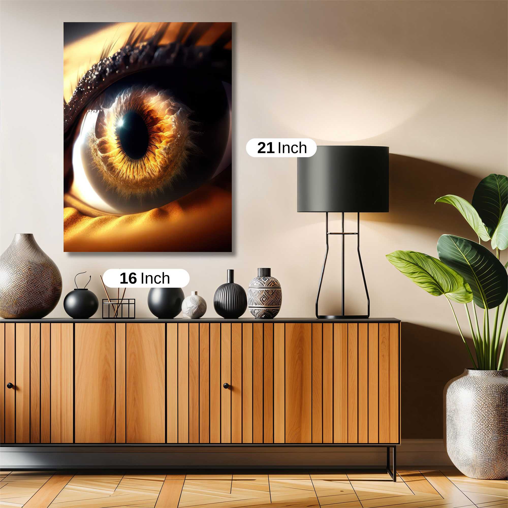 Golden Gaze Safe Wall Magnetic / M