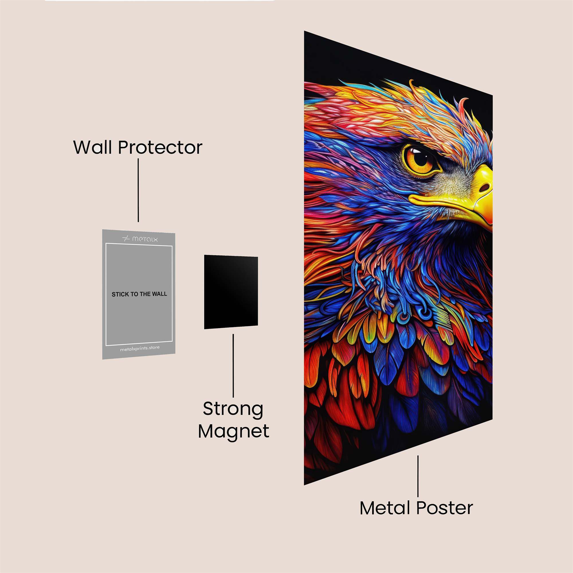 Eagle Radiance Safe Wall Magnetic / M