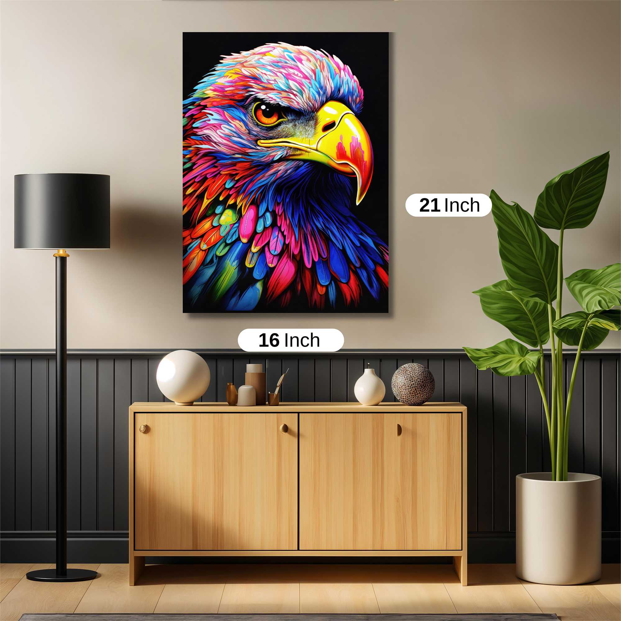 Eagle Vibrance Safe Wall Magnetic / M
