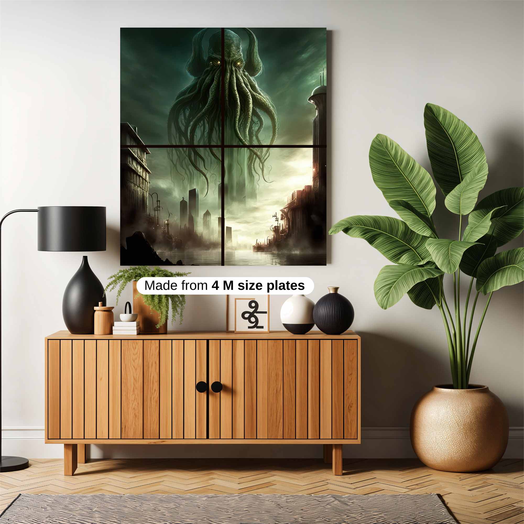 Cthulhu Awakens Safe Wall Magnetic / M