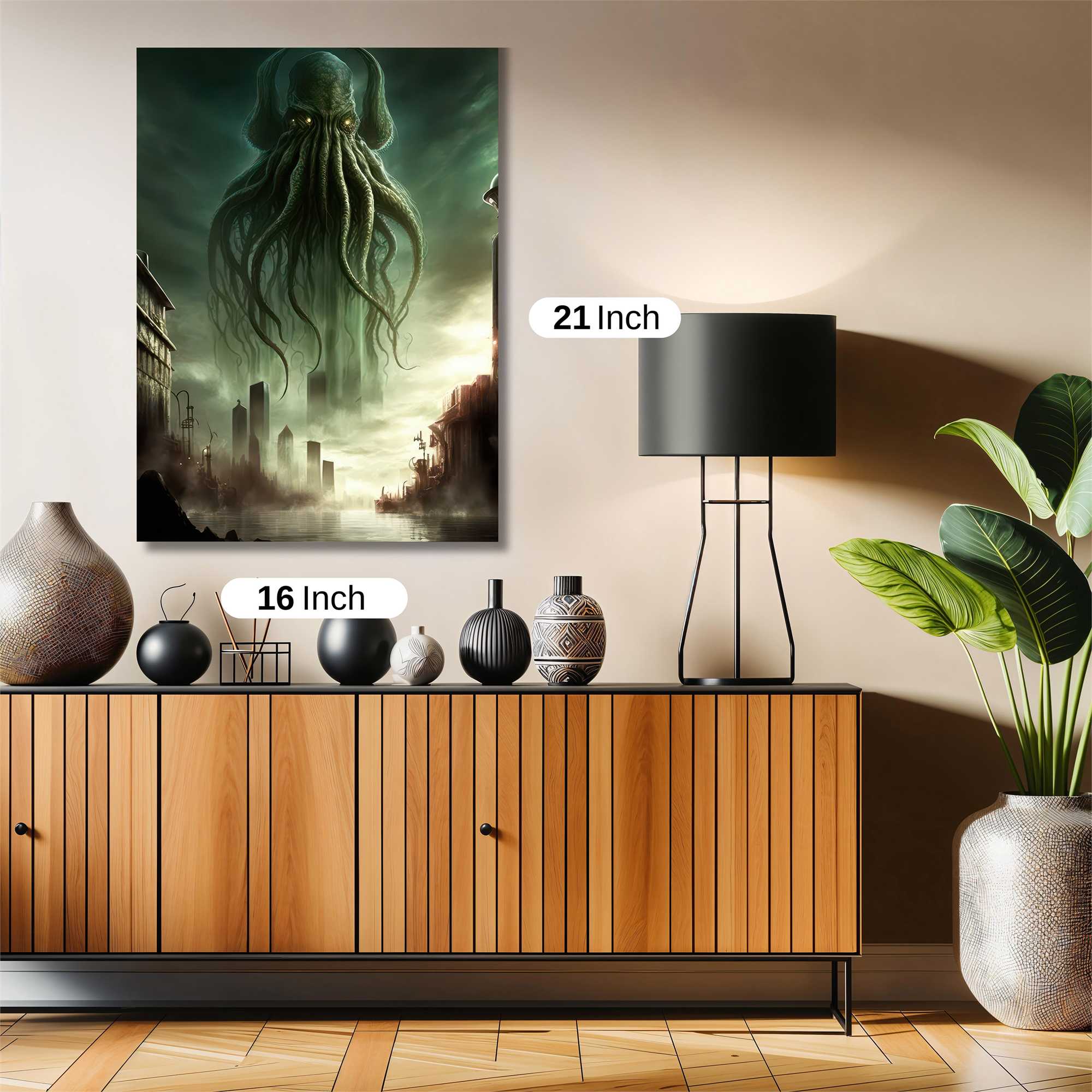 Cthulhu Awakens Safe Wall Magnetic / M