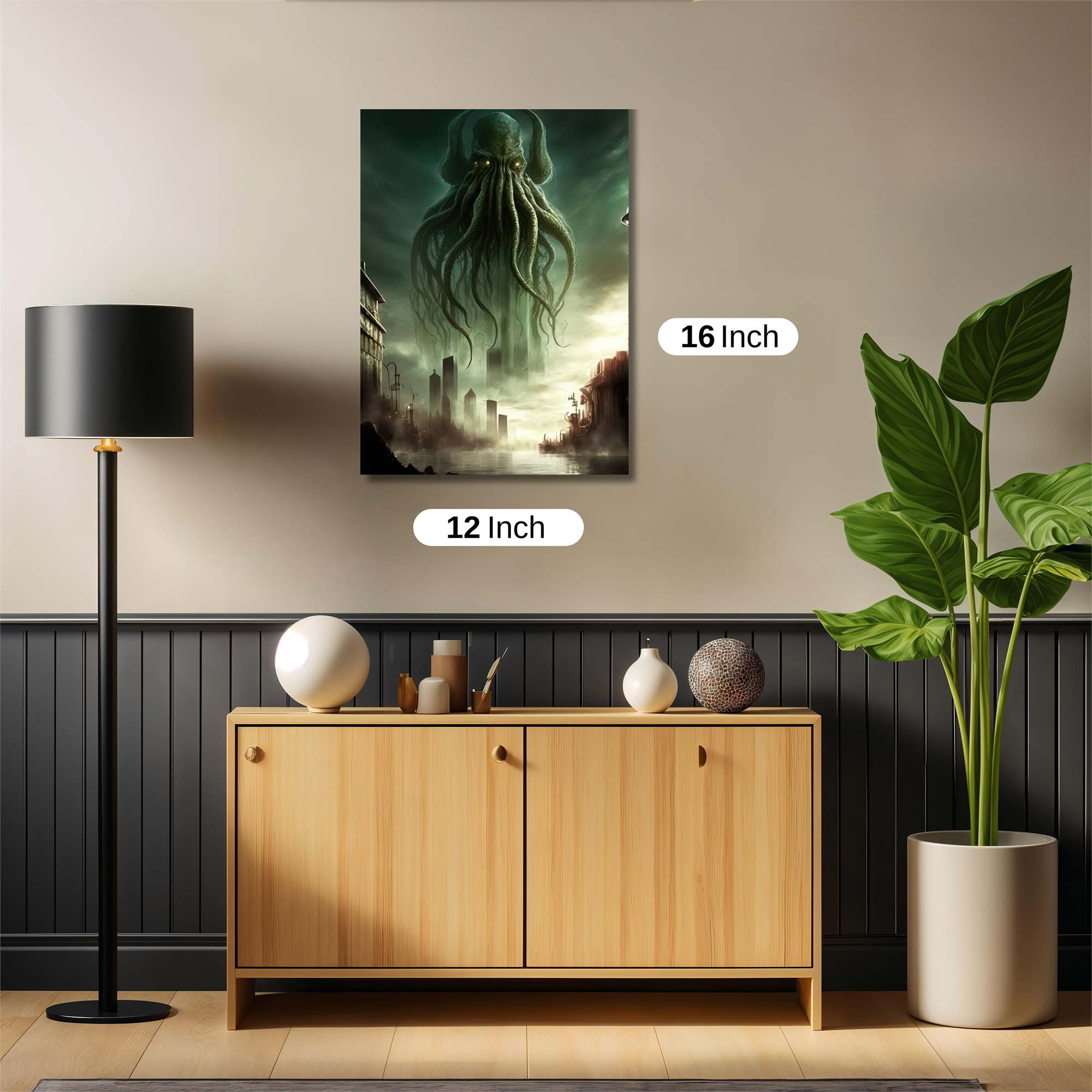 Cthulhu Awakens Safe Wall Magnetic / M