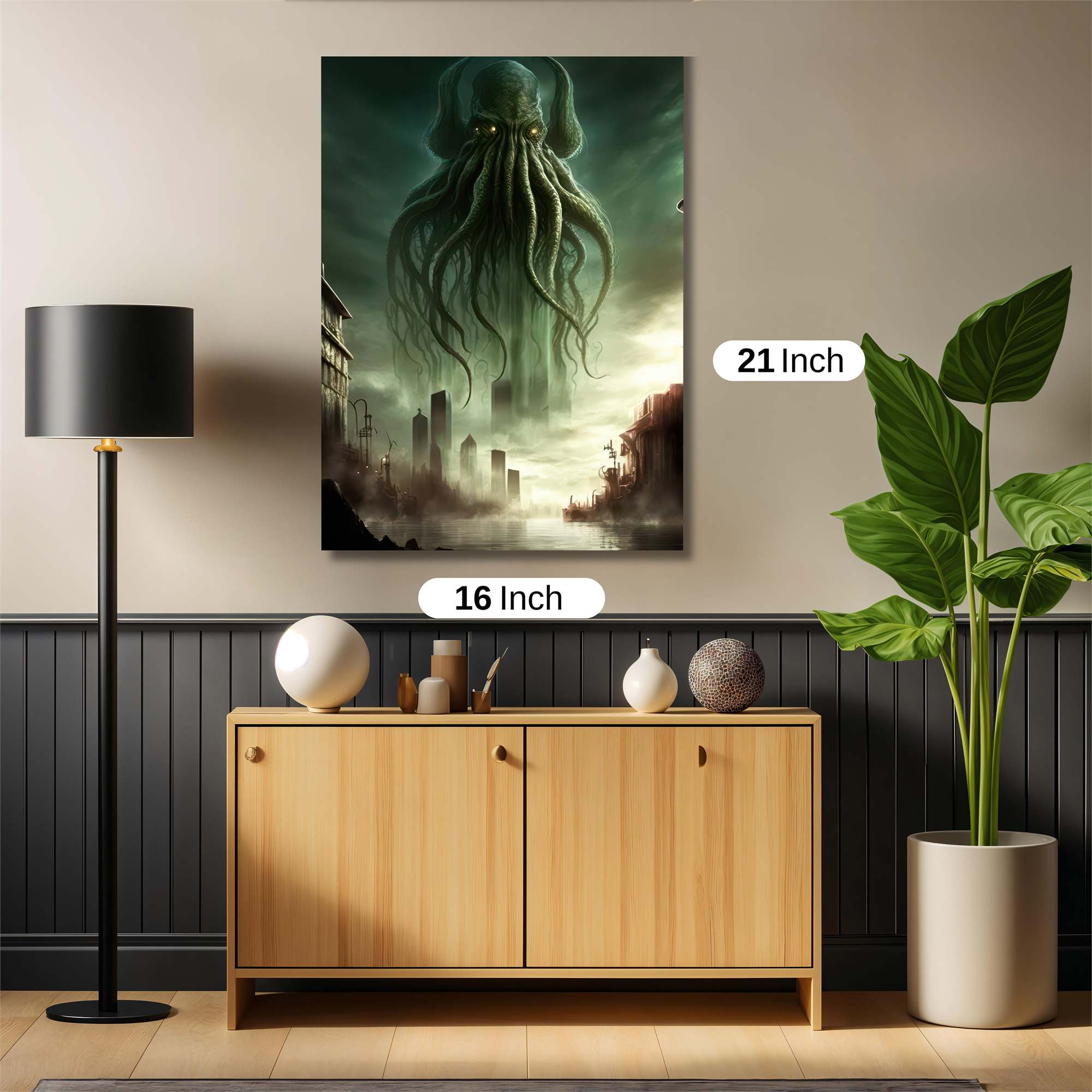 Cthulhu Awakens Safe Wall Magnetic / M