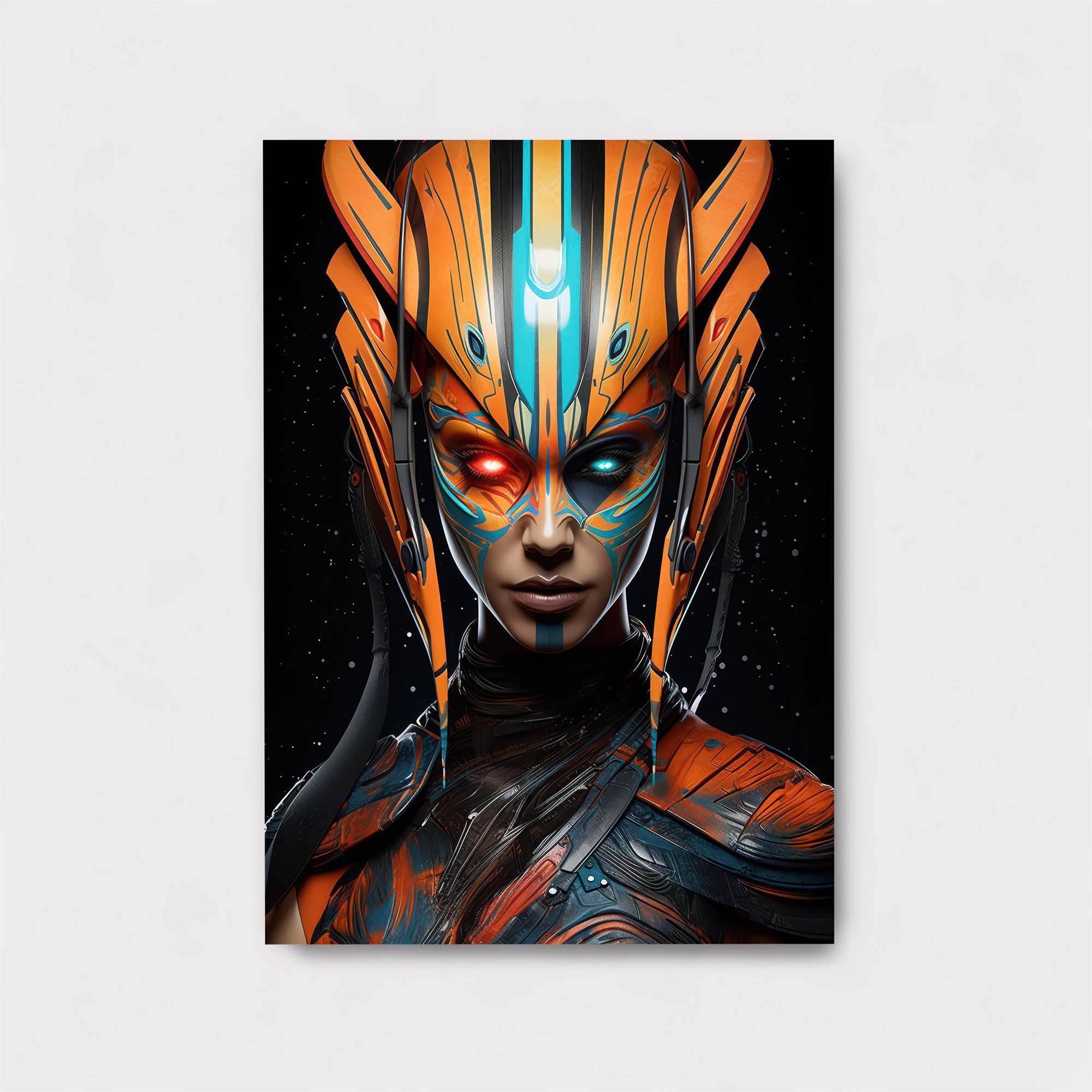 Neon Warrior Safe Wall Magnetic / M