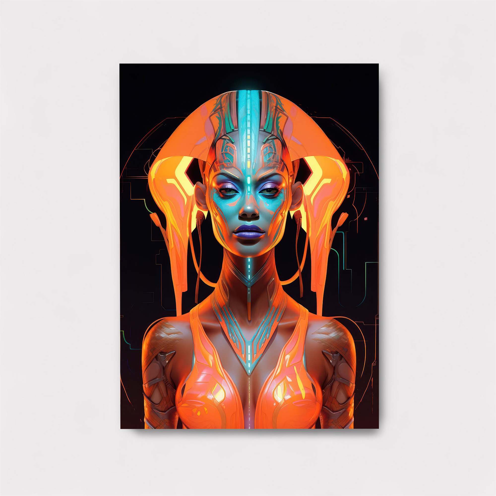 Neon Goddess Safe Wall Magnetic / M