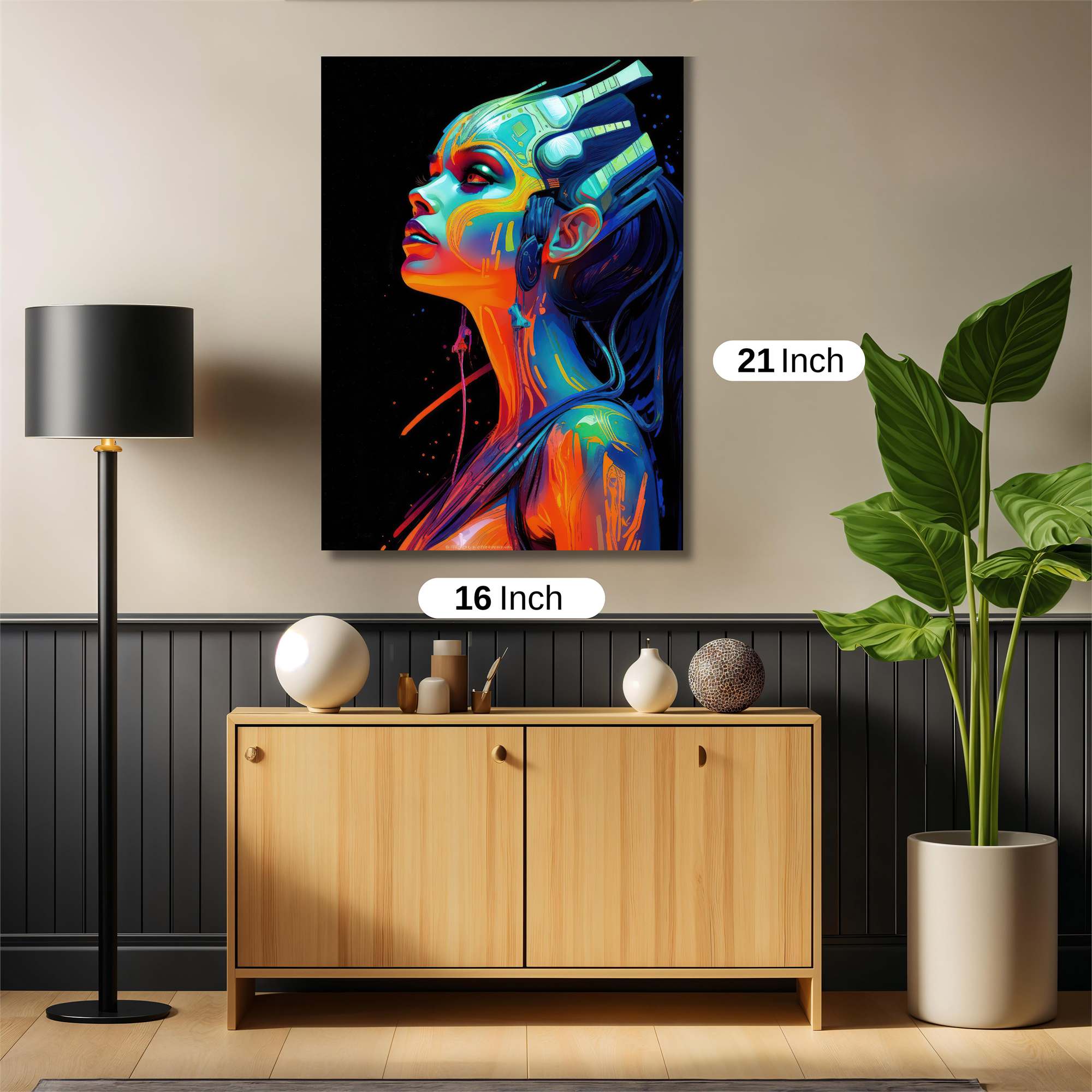 Neon Empress Safe Wall Magnetic / M