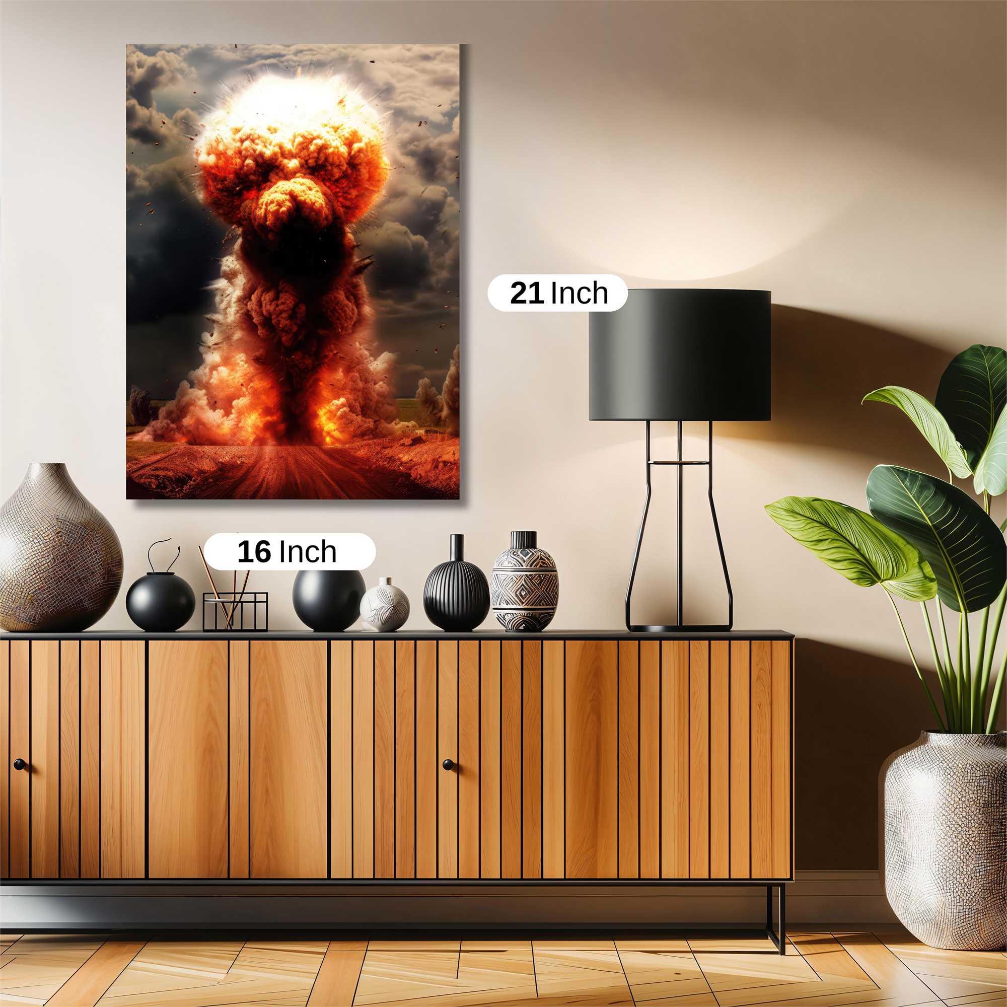 Poodle Apocalypse Safe Wall Magnetic / M
