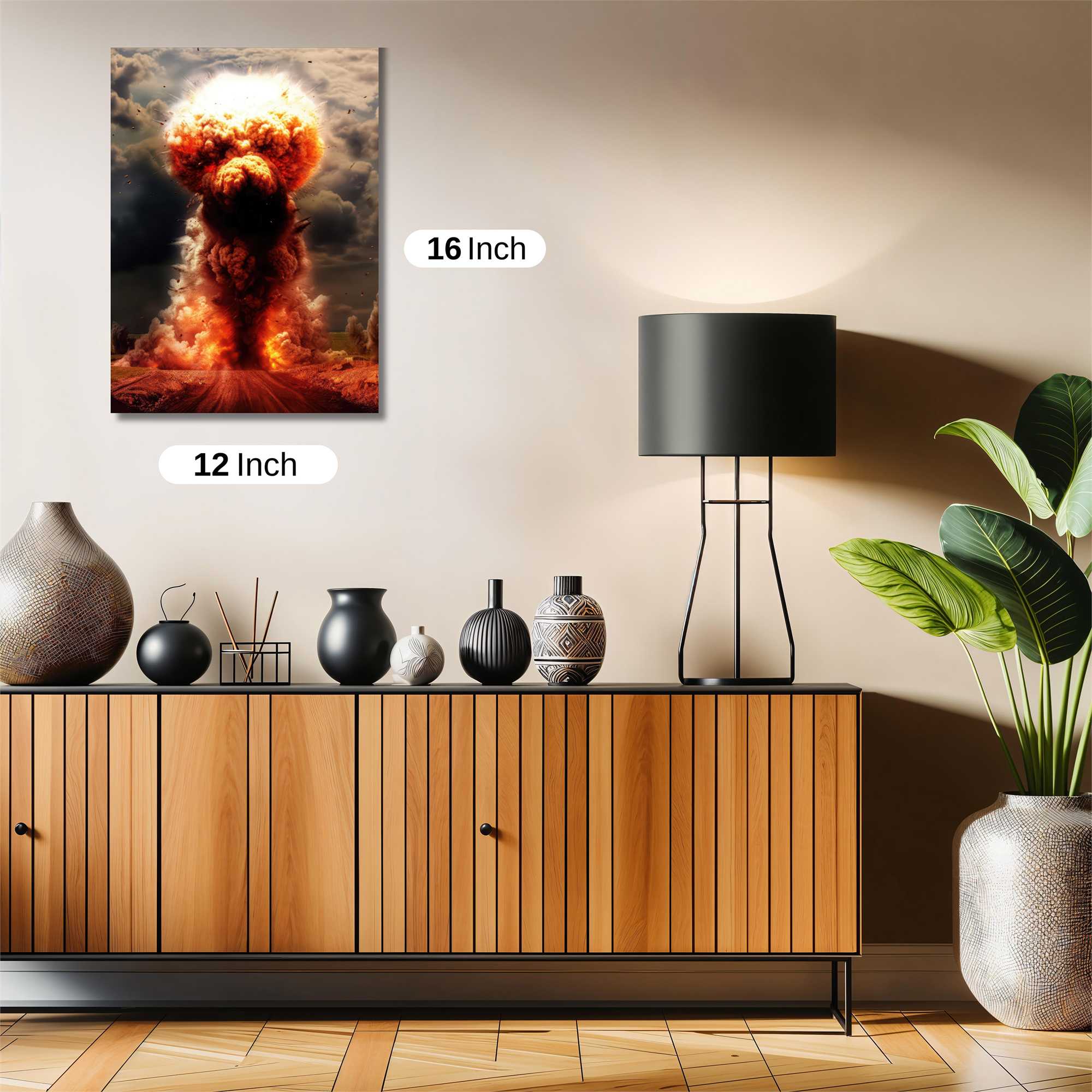 Poodle Apocalypse Safe Wall Magnetic / M