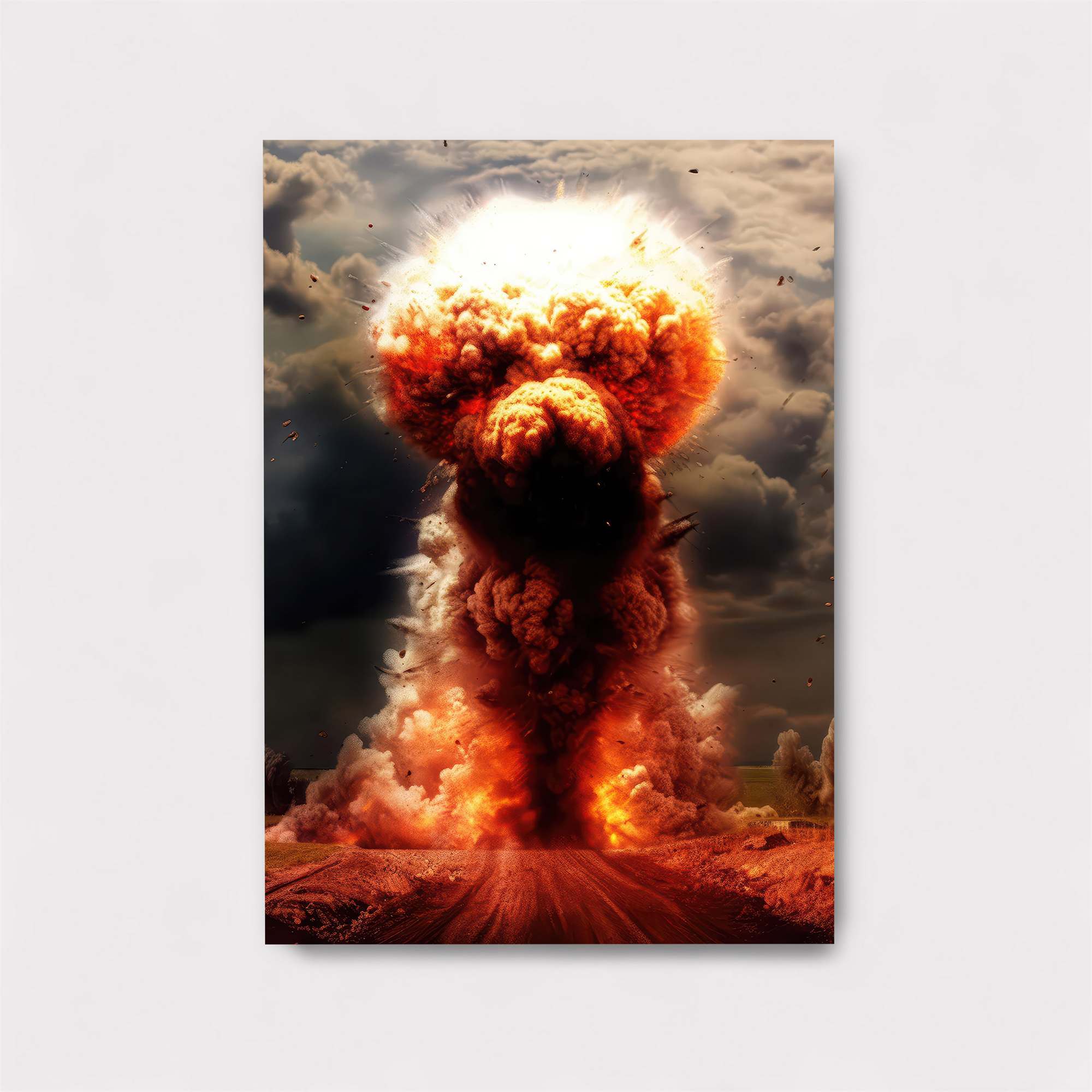 Poodle Apocalypse Safe Wall Magnetic / M