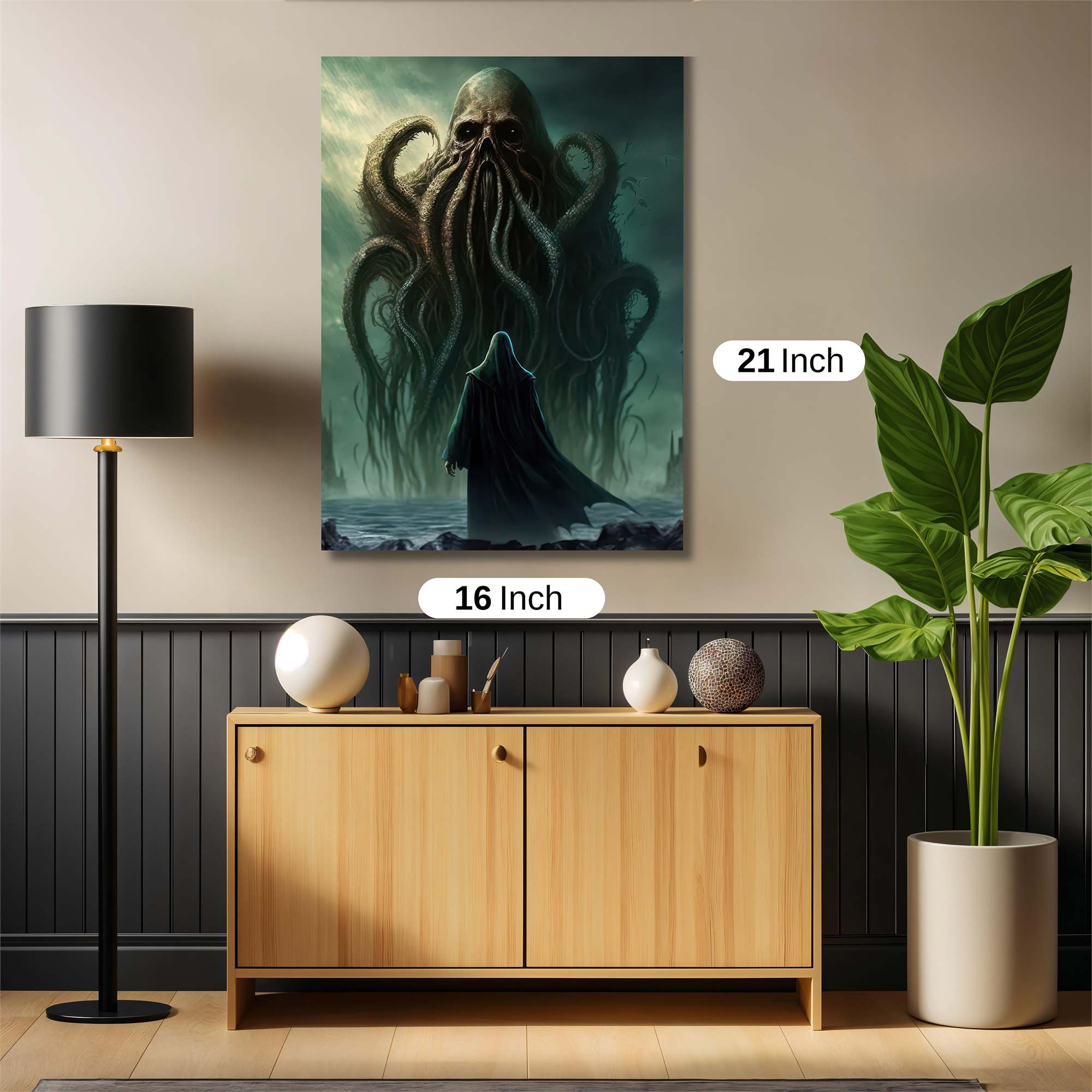 Cthulhu Dreadful Safe Wall Magnetic / M