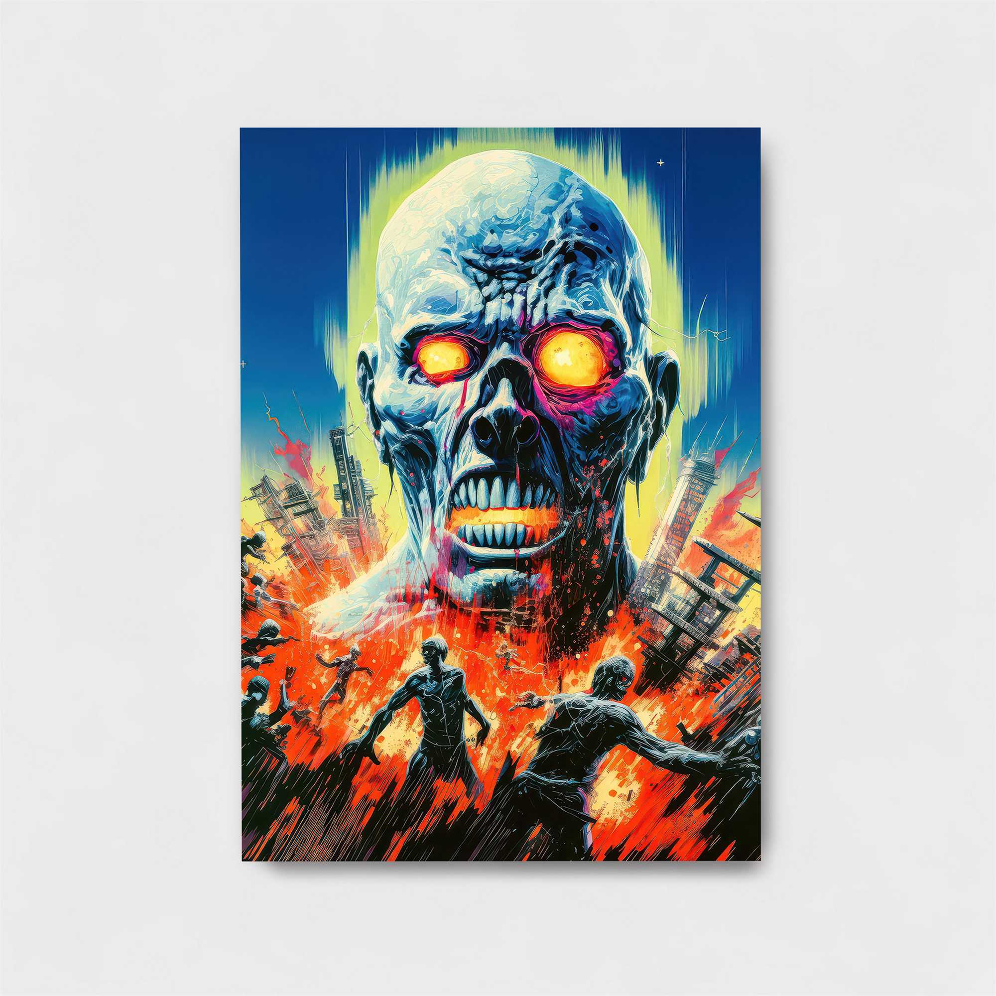 Zombie Apocalypse Safe Wall Magnetic / M