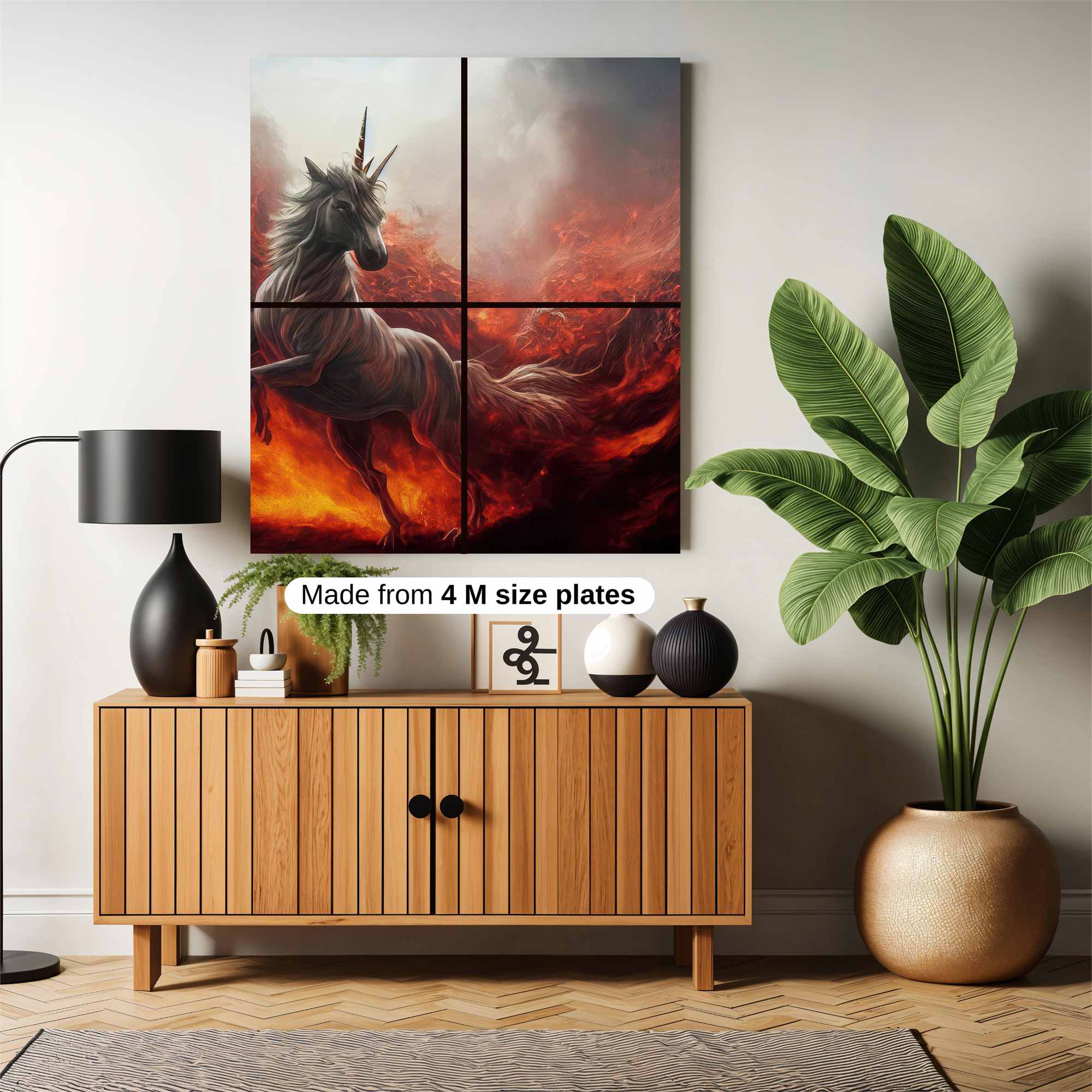 Sunset Serenity Safe Wall Magnetic / M