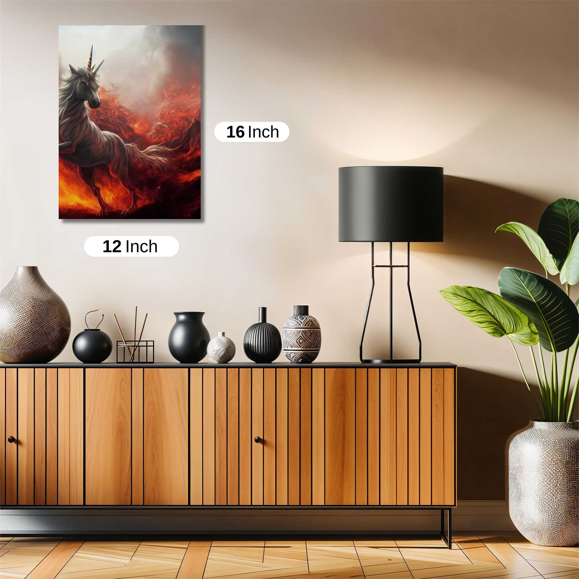 Sunset Serenity Safe Wall Magnetic / M
