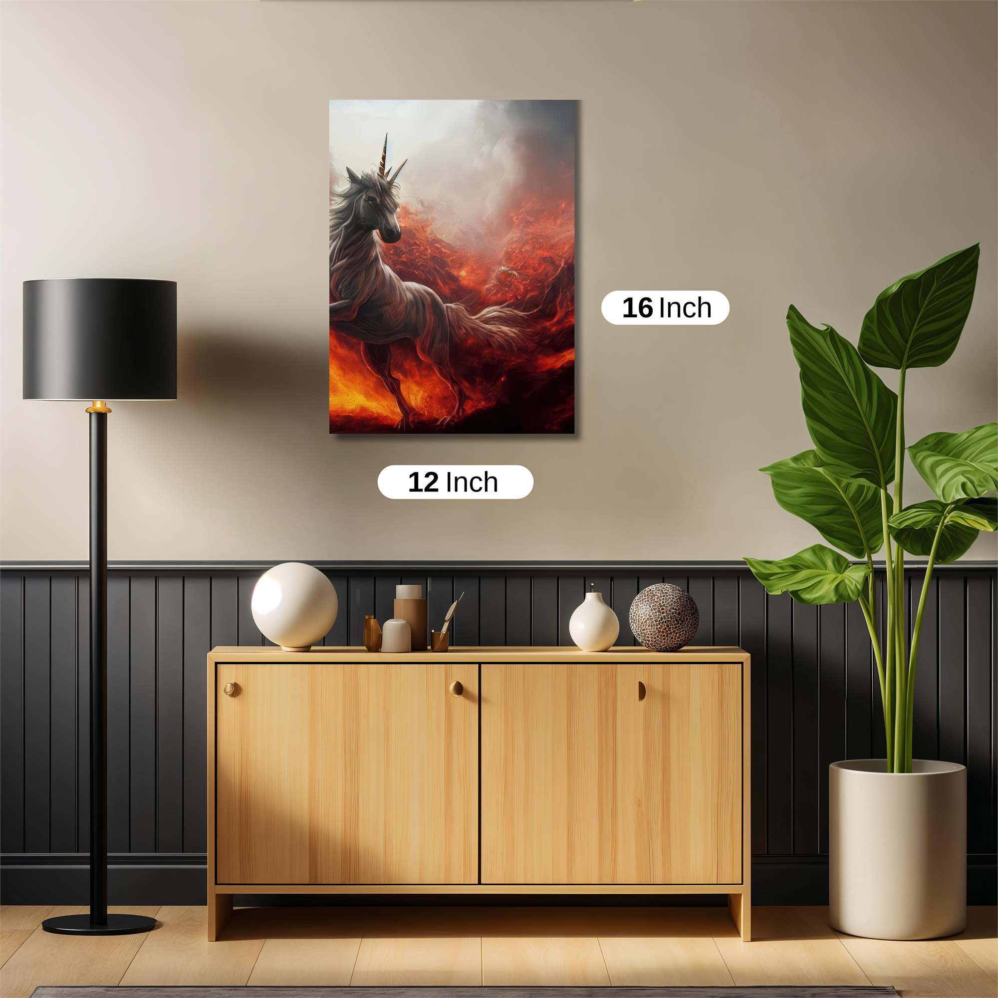 Sunset Serenity Safe Wall Magnetic / M
