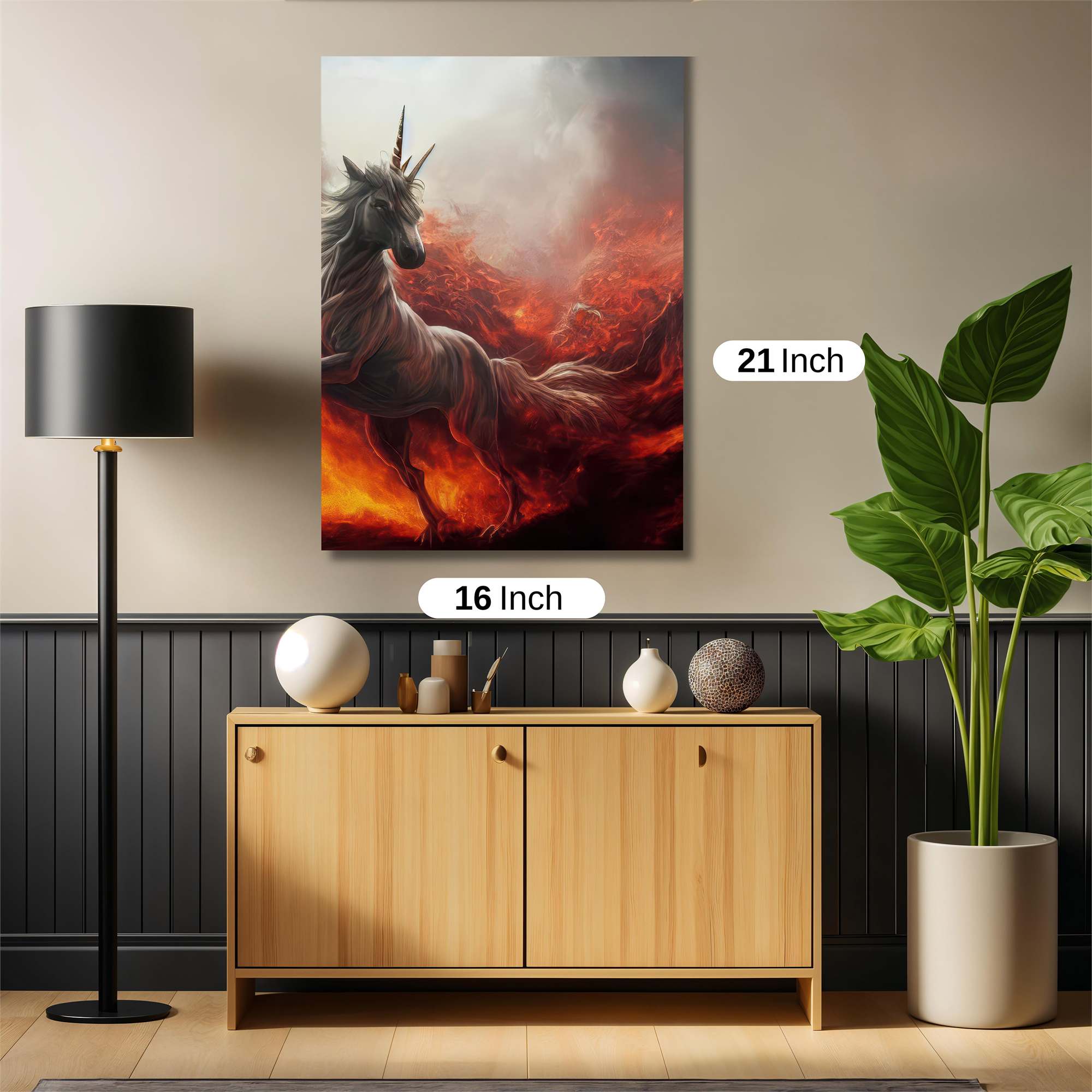 Sunset Serenity Safe Wall Magnetic / M