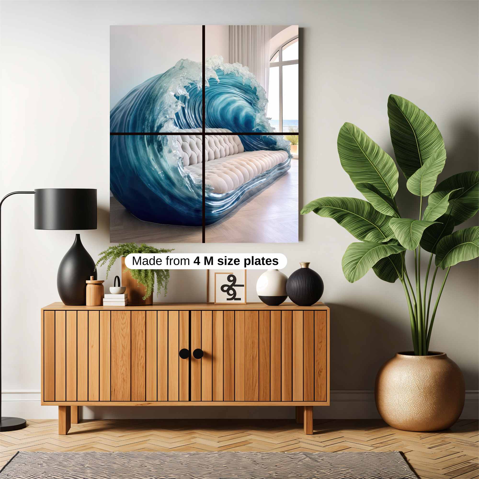 Wave Serenity Safe Wall Magnetic / M