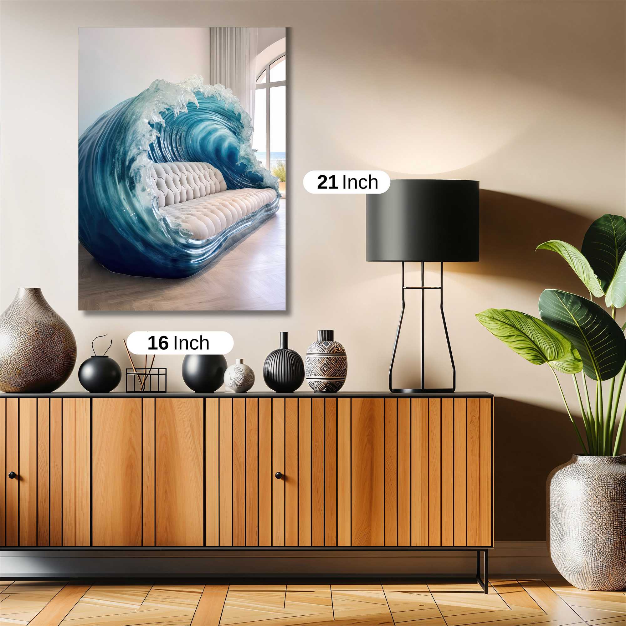 Wave Serenity Safe Wall Magnetic / M