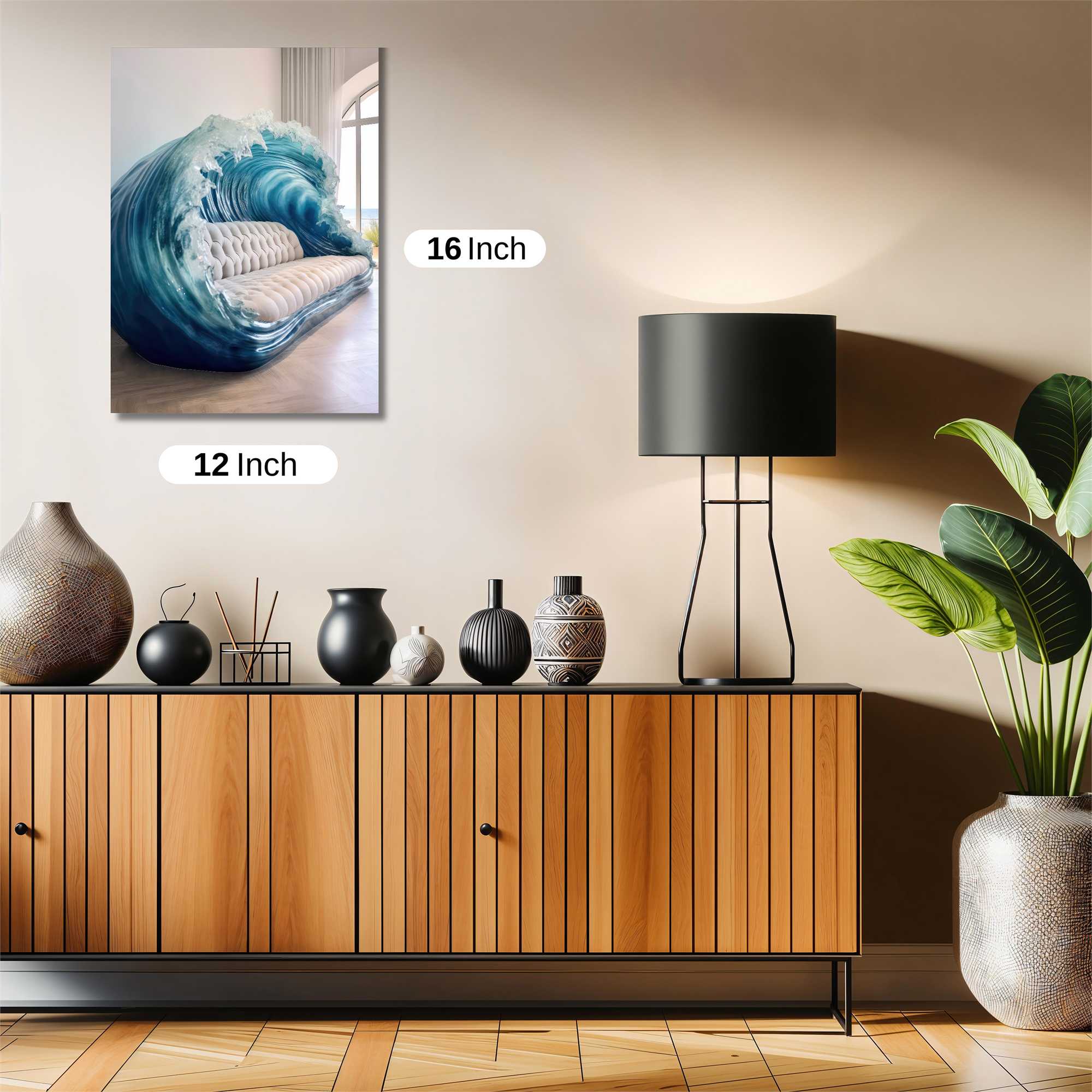 Wave Serenity Safe Wall Magnetic / M