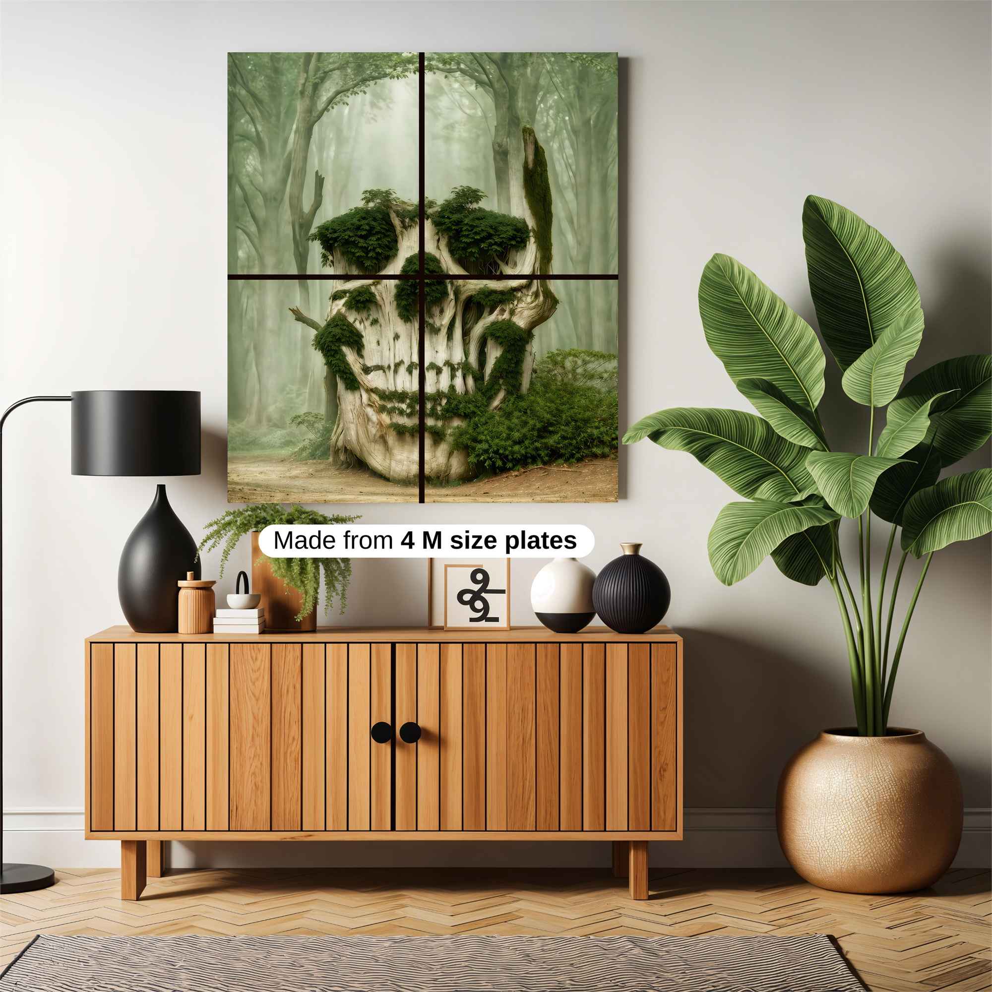 Skull Serenity Safe Wall Magnetic / M