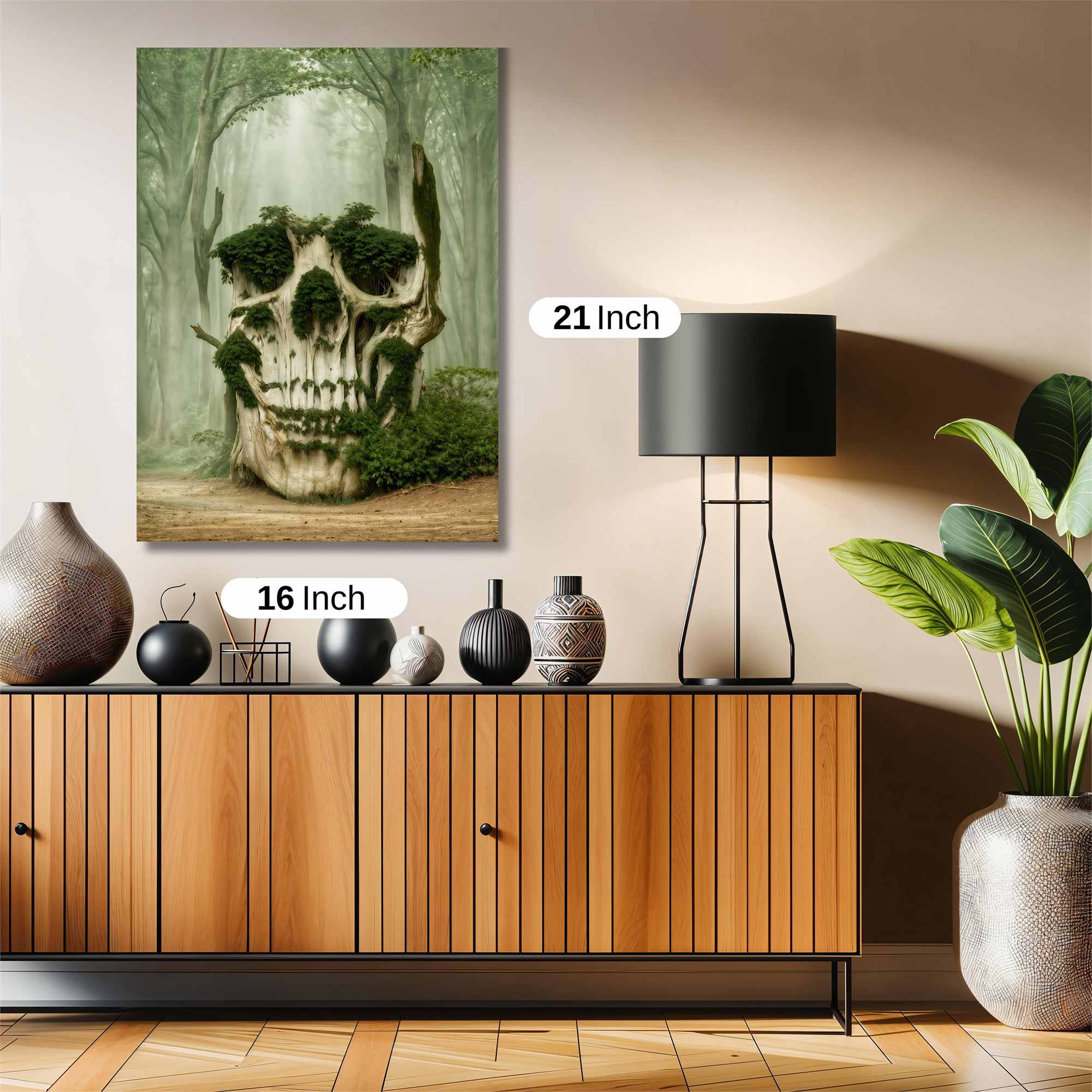 Skull Serenity Safe Wall Magnetic / M