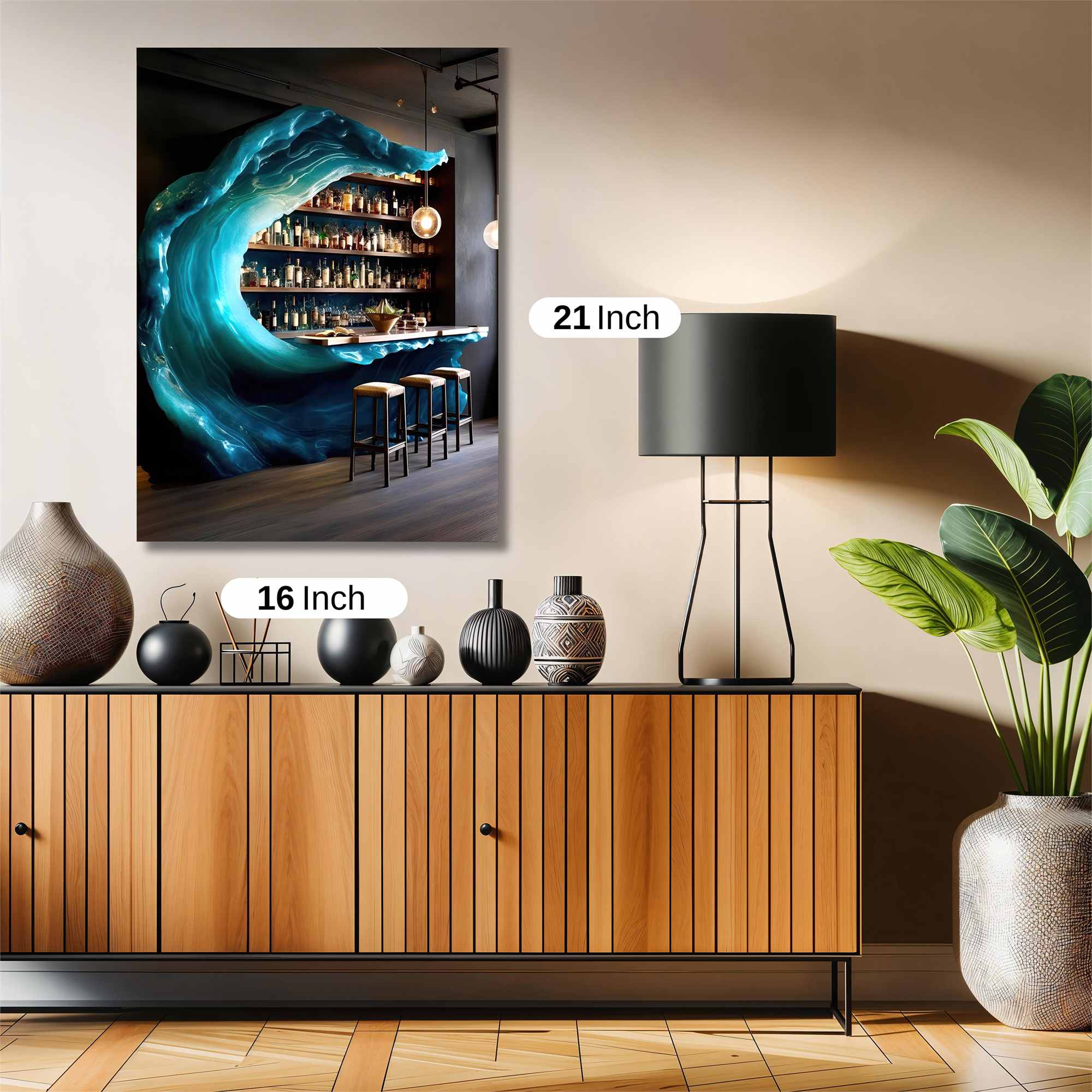 Wave Whimsy Safe Wall Magnetic / M