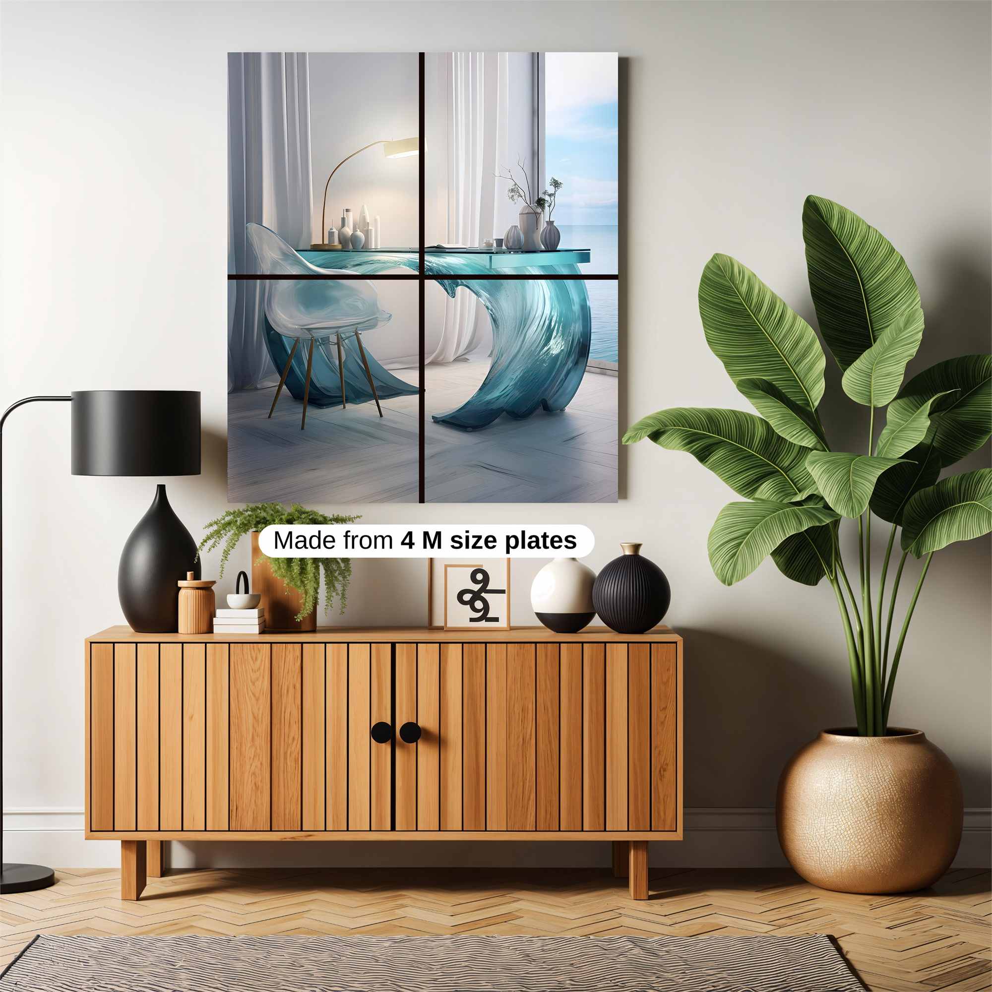 Wave Serenity Safe Wall Magnetic / M