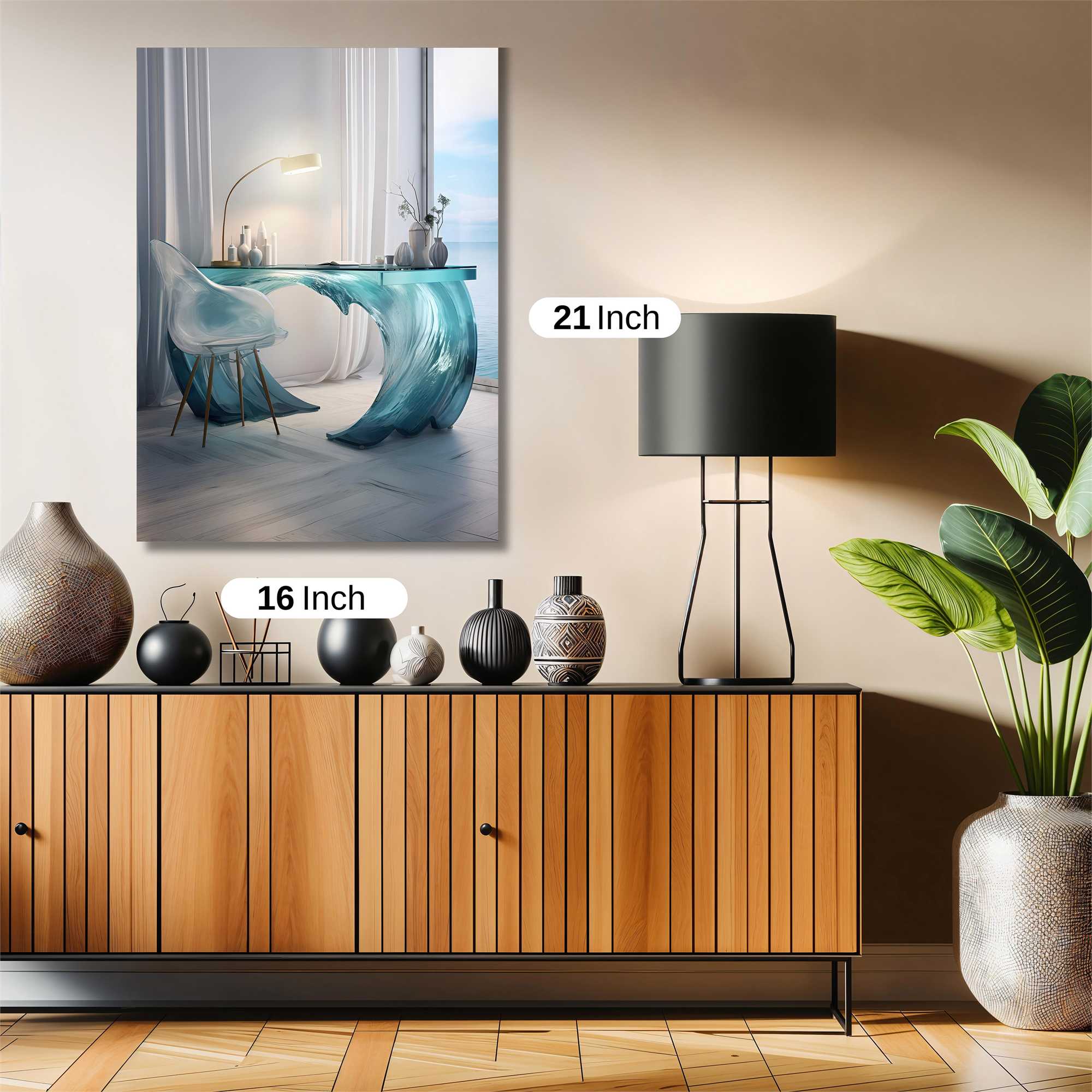 Wave Serenity Safe Wall Magnetic / M