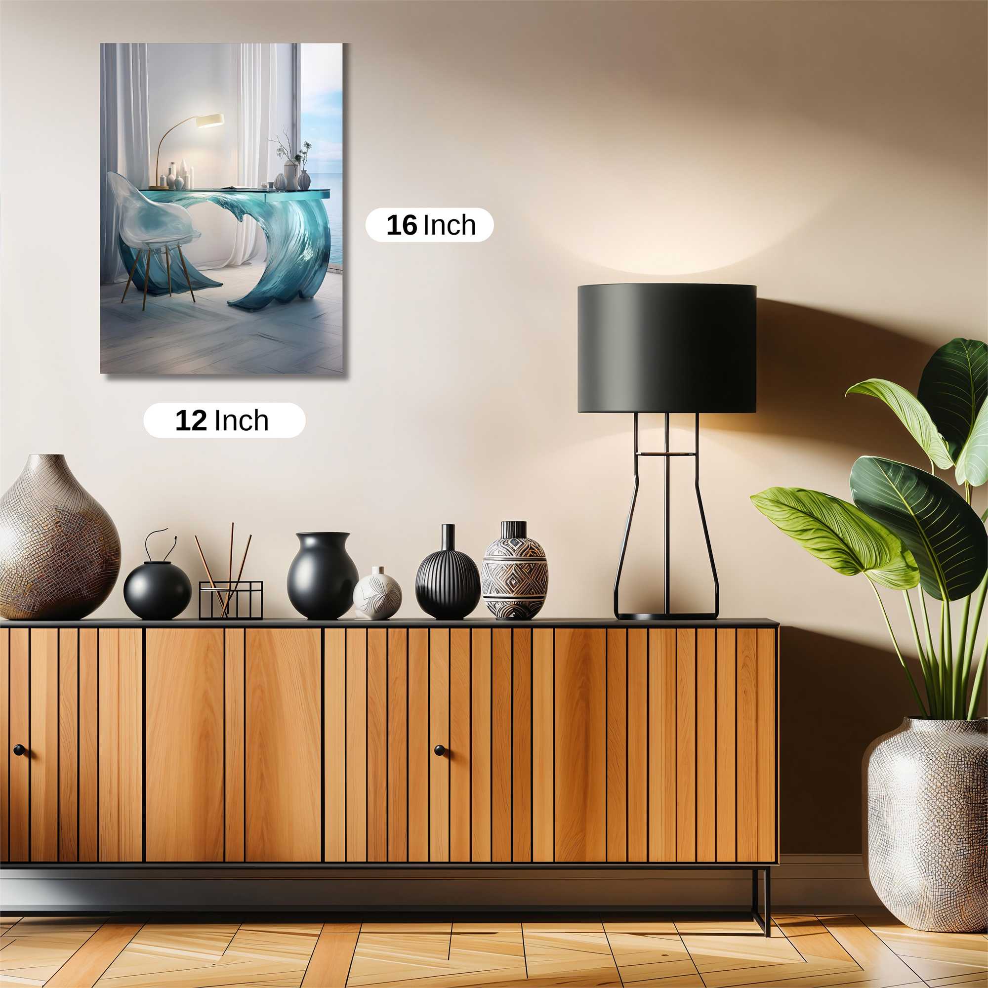 Wave Serenity Safe Wall Magnetic / M