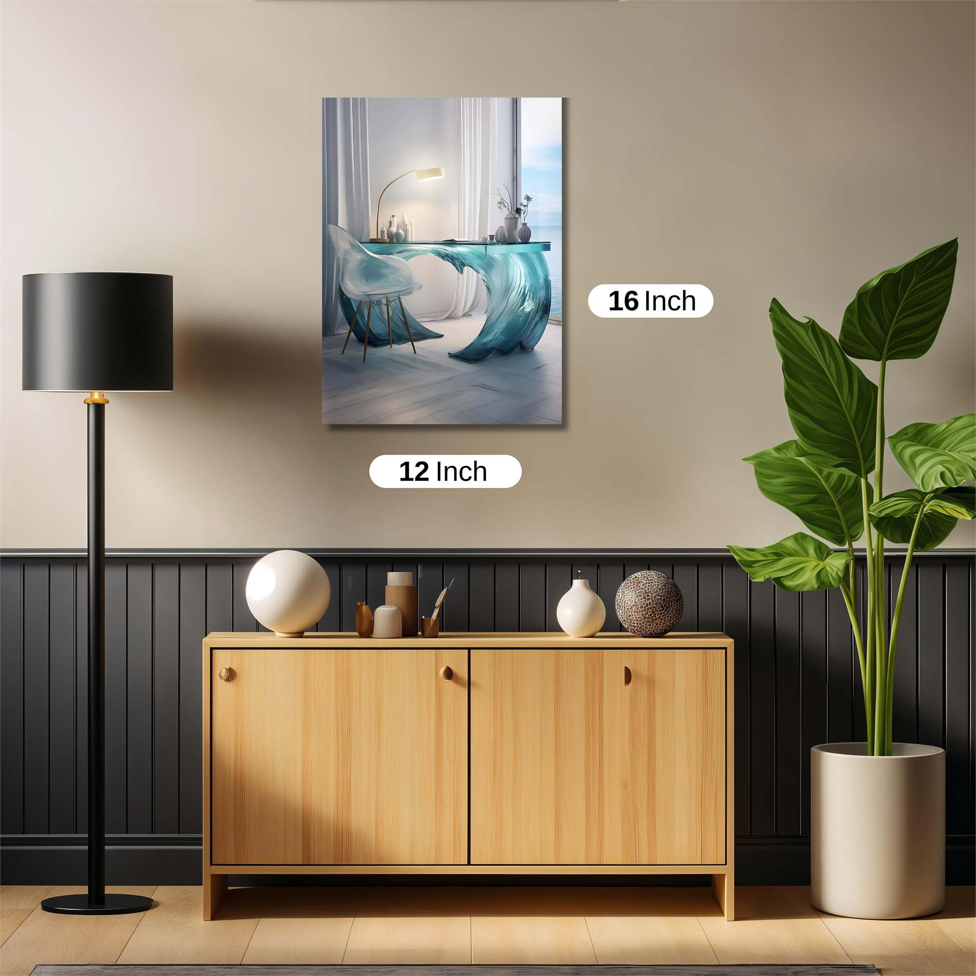 Wave Serenity Safe Wall Magnetic / M