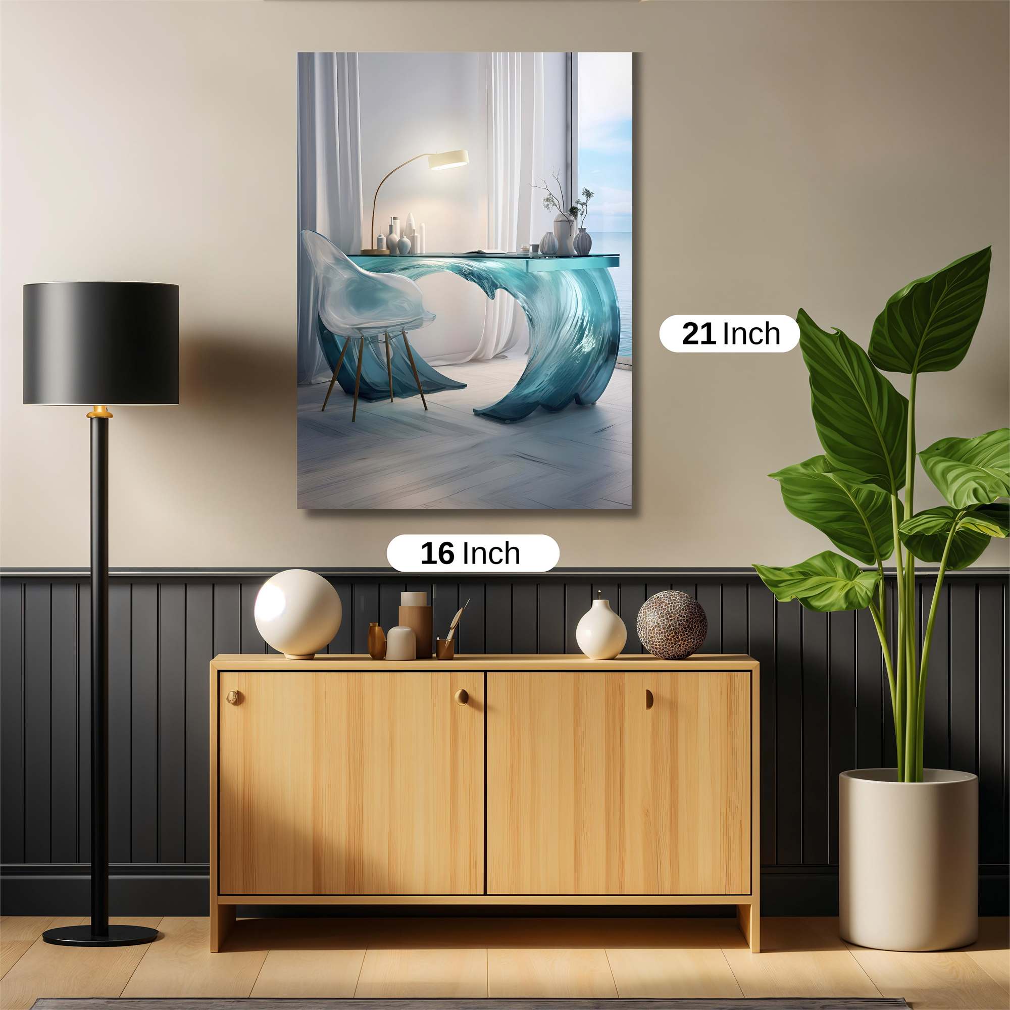 Wave Serenity Safe Wall Magnetic / M