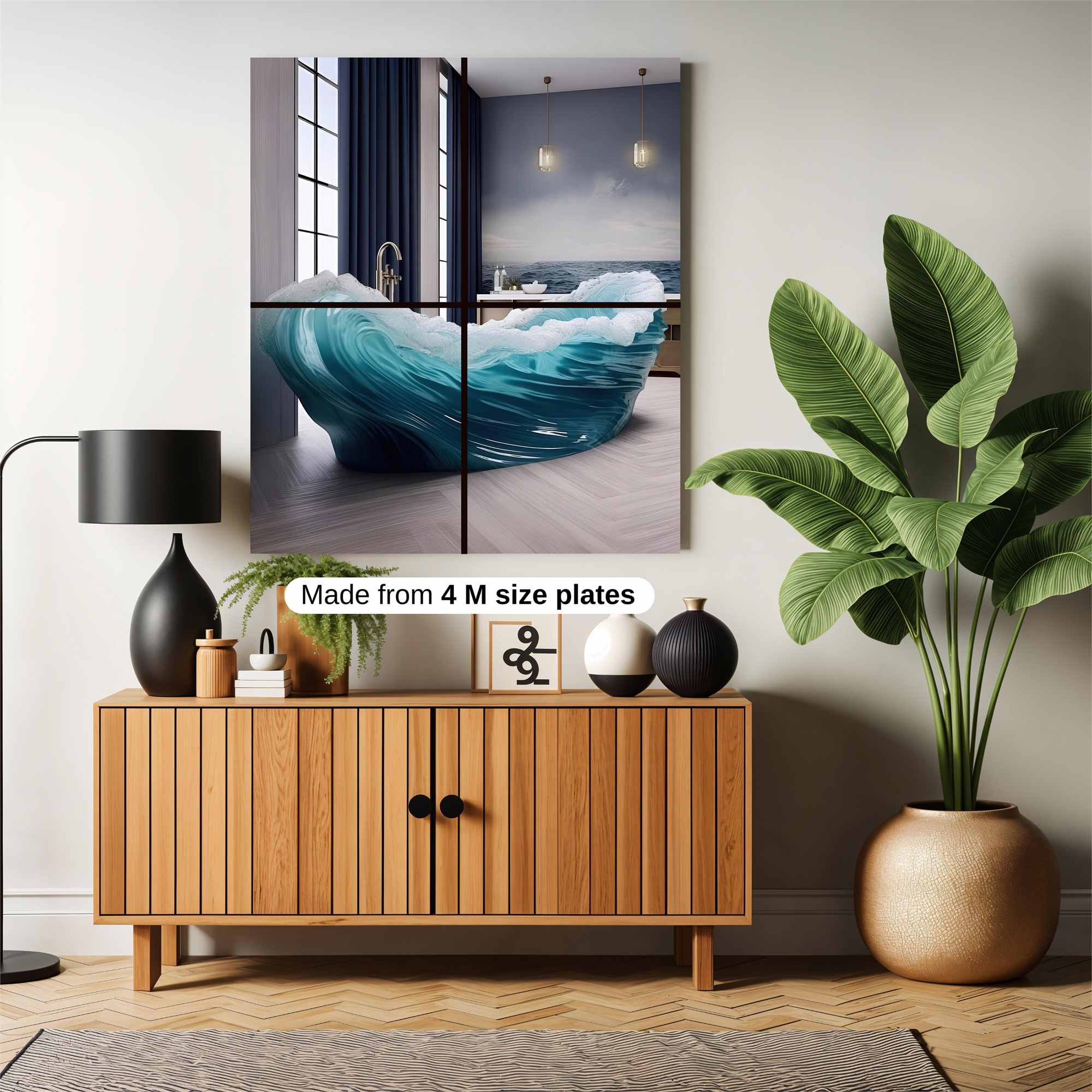 Wave Serenity Safe Wall Magnetic / M